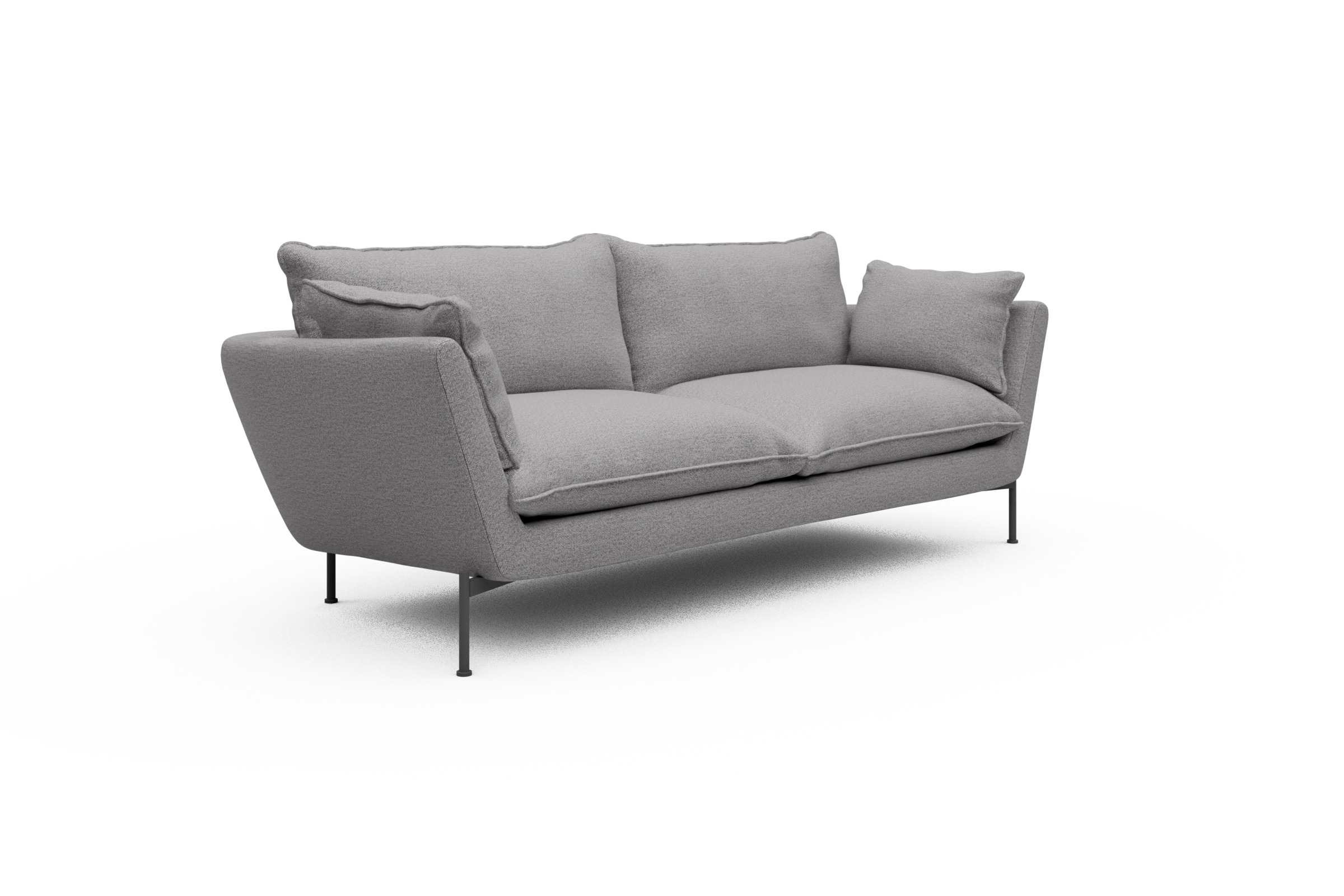 Sofa Anton PREMIUM 3-Sitzer Sama-Grey