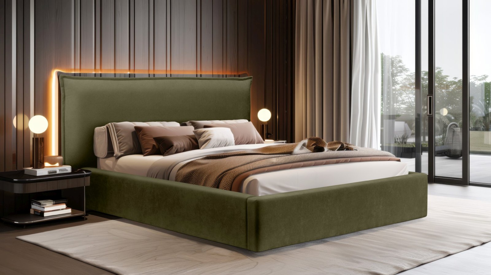 Polsterbett RENOA Ditra-New 180 mit Holzrahmen Ditra-New 38 moebelfaktor