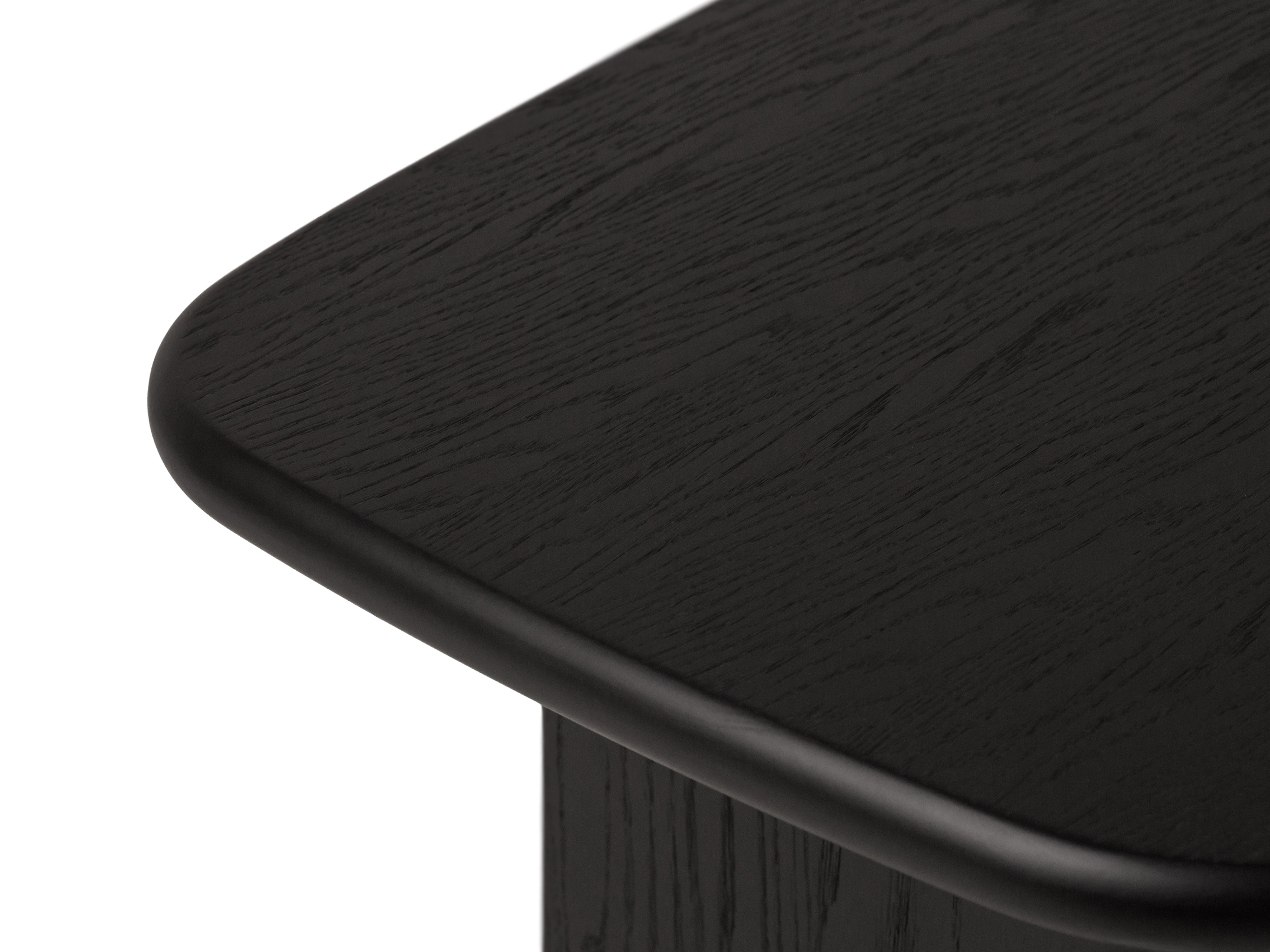 Micadoni Lana Kaffeetisch 75 cm Schwarze Eiche
