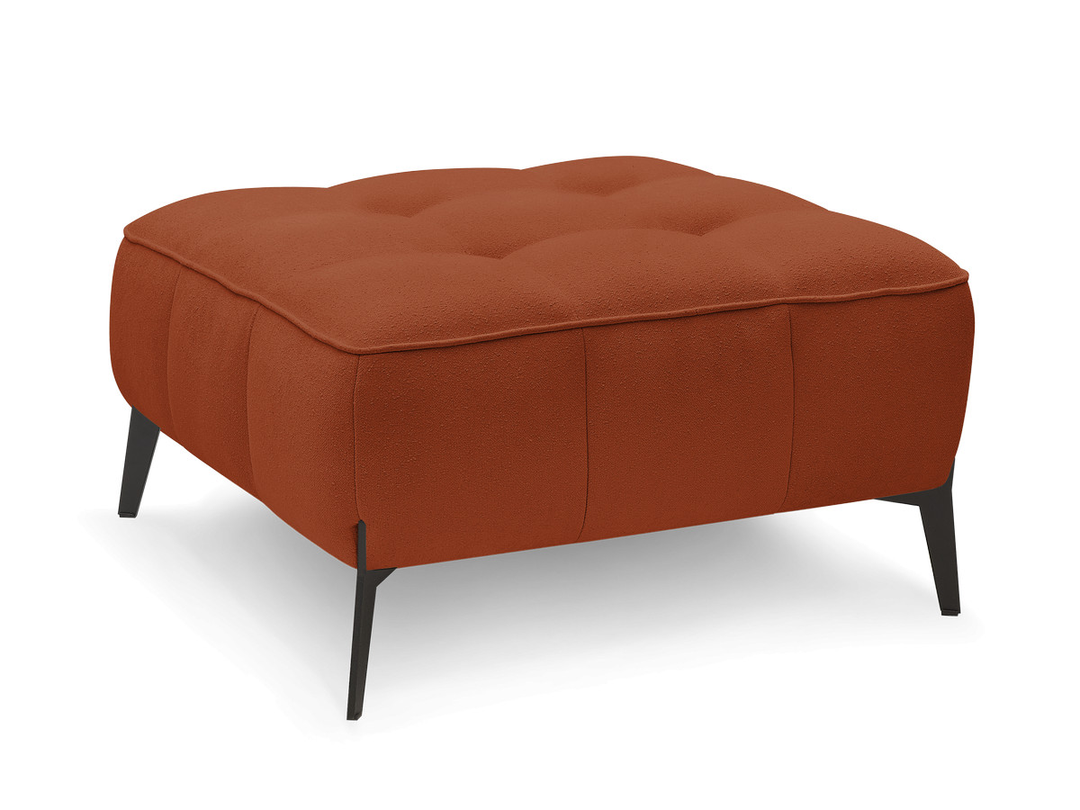 Bobochic Anis Pouf Strukturstoff Orange