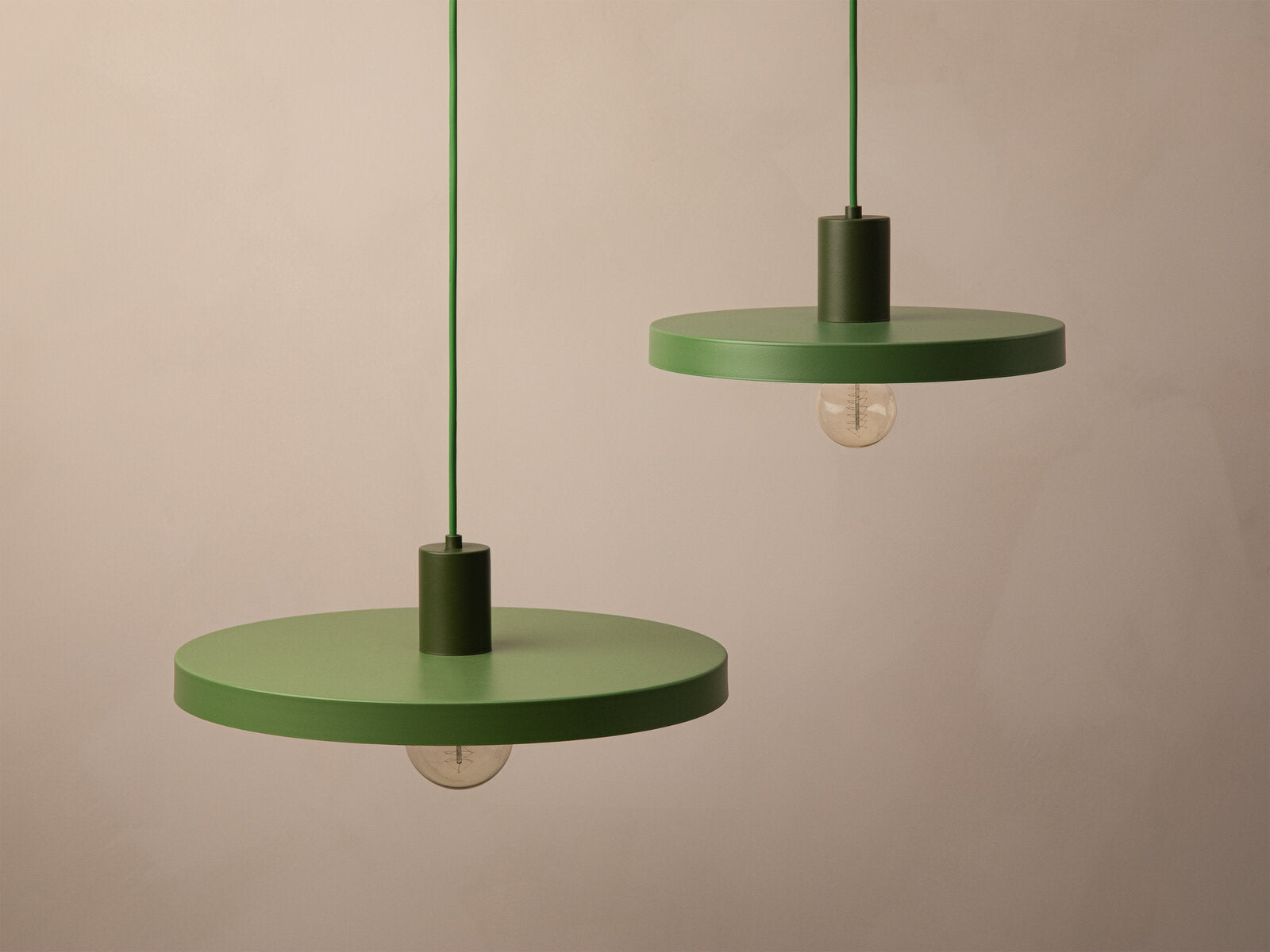 Micadoni Ori Pendelleuchte Ø 30 cm Grün