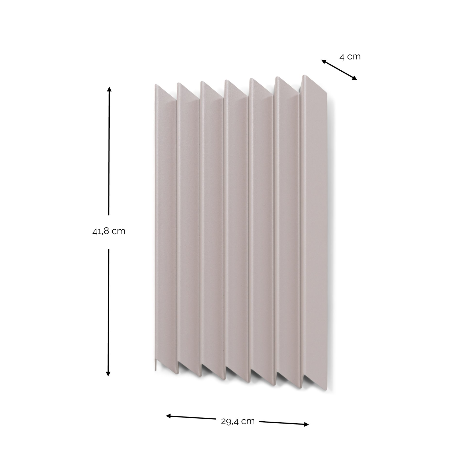 Spinder Design Wandgarderobe Sensu Large Silky Taupe
