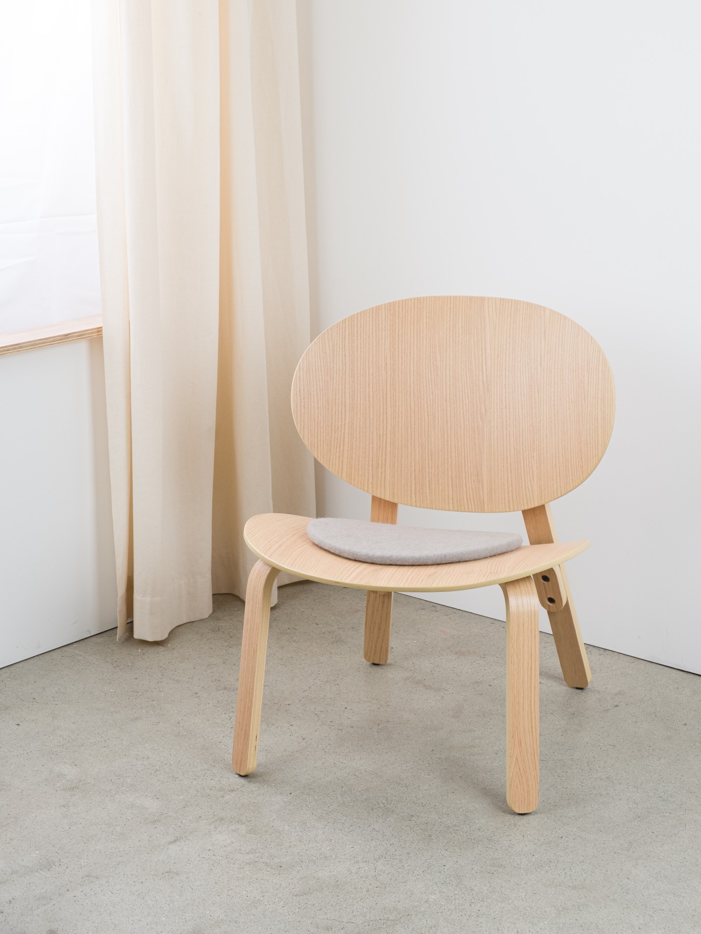 myfelt Luis - Flache Sitzauflage rund