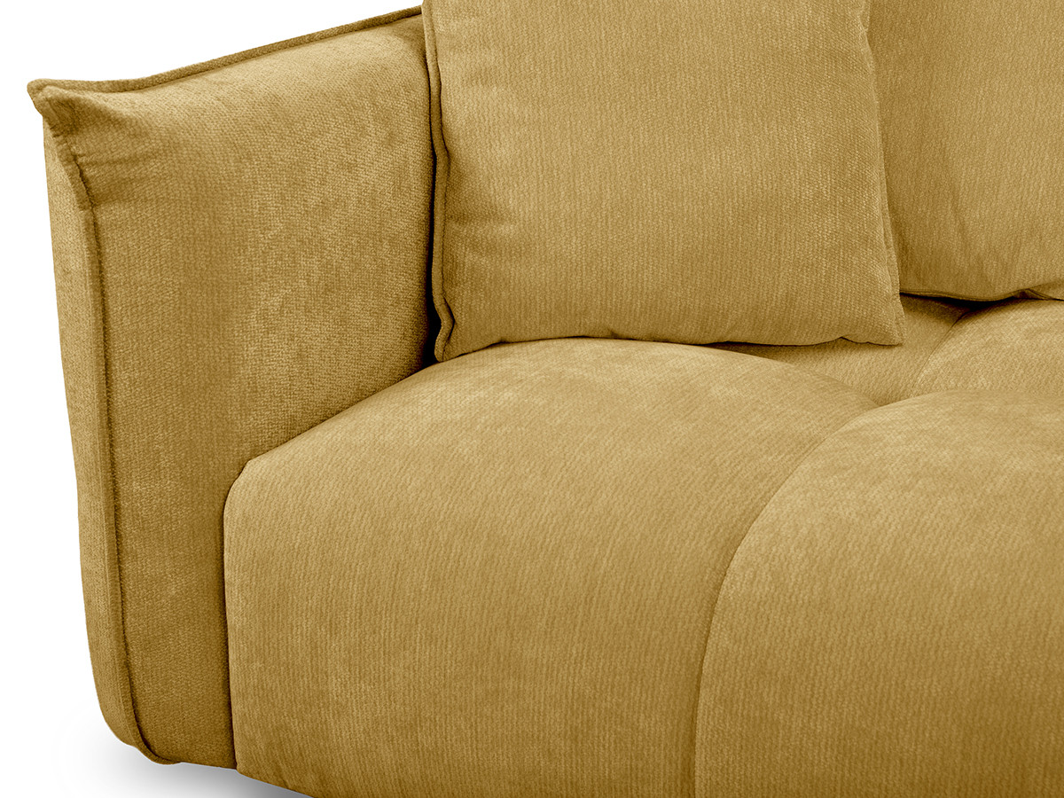 Bobochic Harlem Sofa 3-Sitzer Stoff Gelb