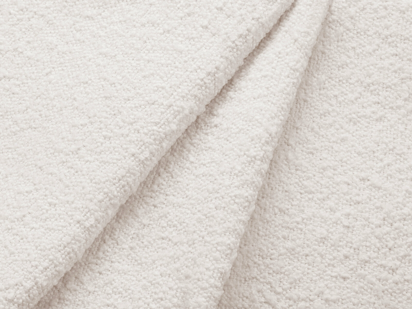 Micadoni Sessel Poppy Boucle Baloo Weiß