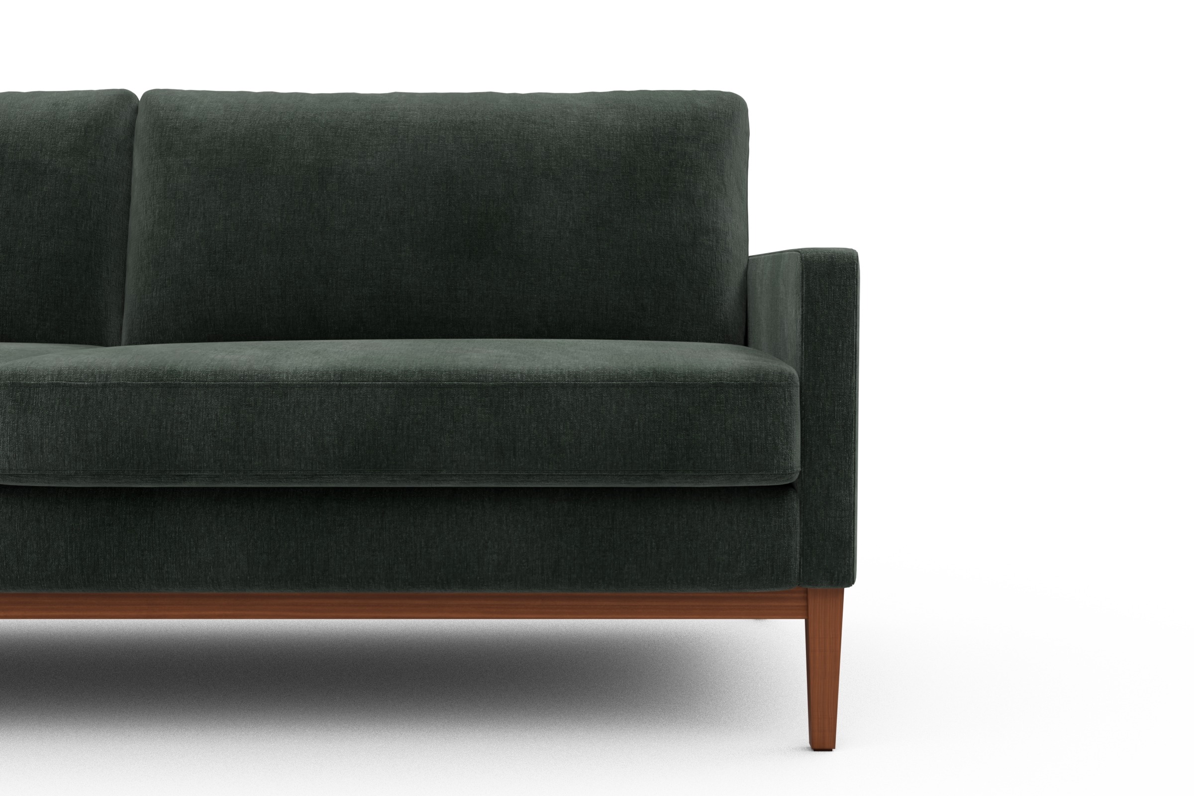 Sofa Bodo 2,5-Sitzer Smooth-Laurel-Green