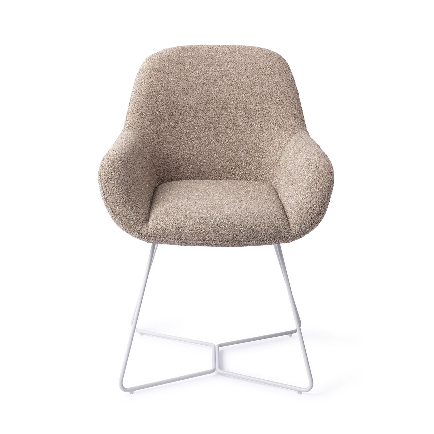 Jesper Home Esszimmerstuhl Kushi Stone Haze Beehive Weiß