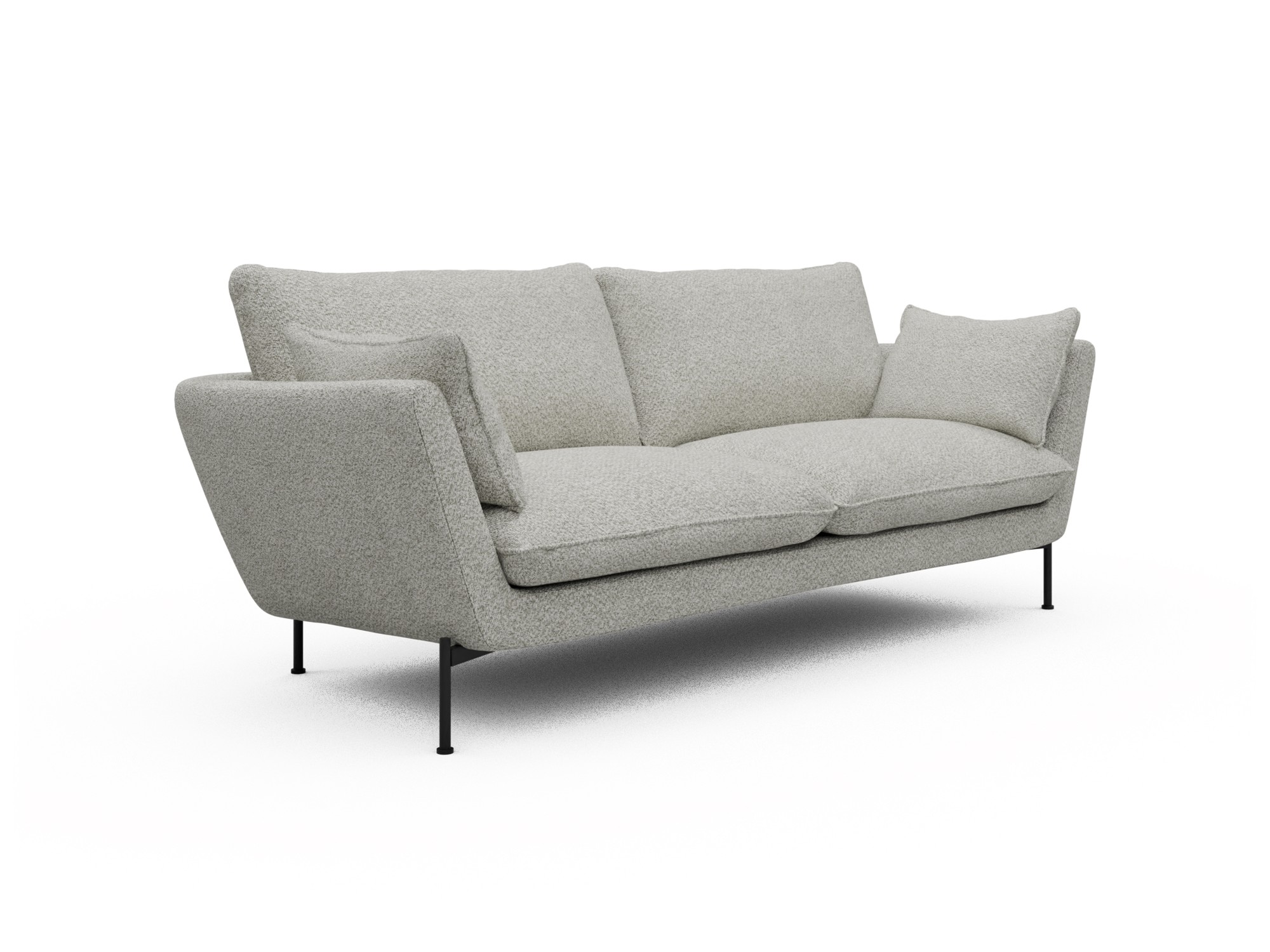 Skandi Home Sofa Anton 3-Sitzer Vanora-Warm-Sand moebelfaktor