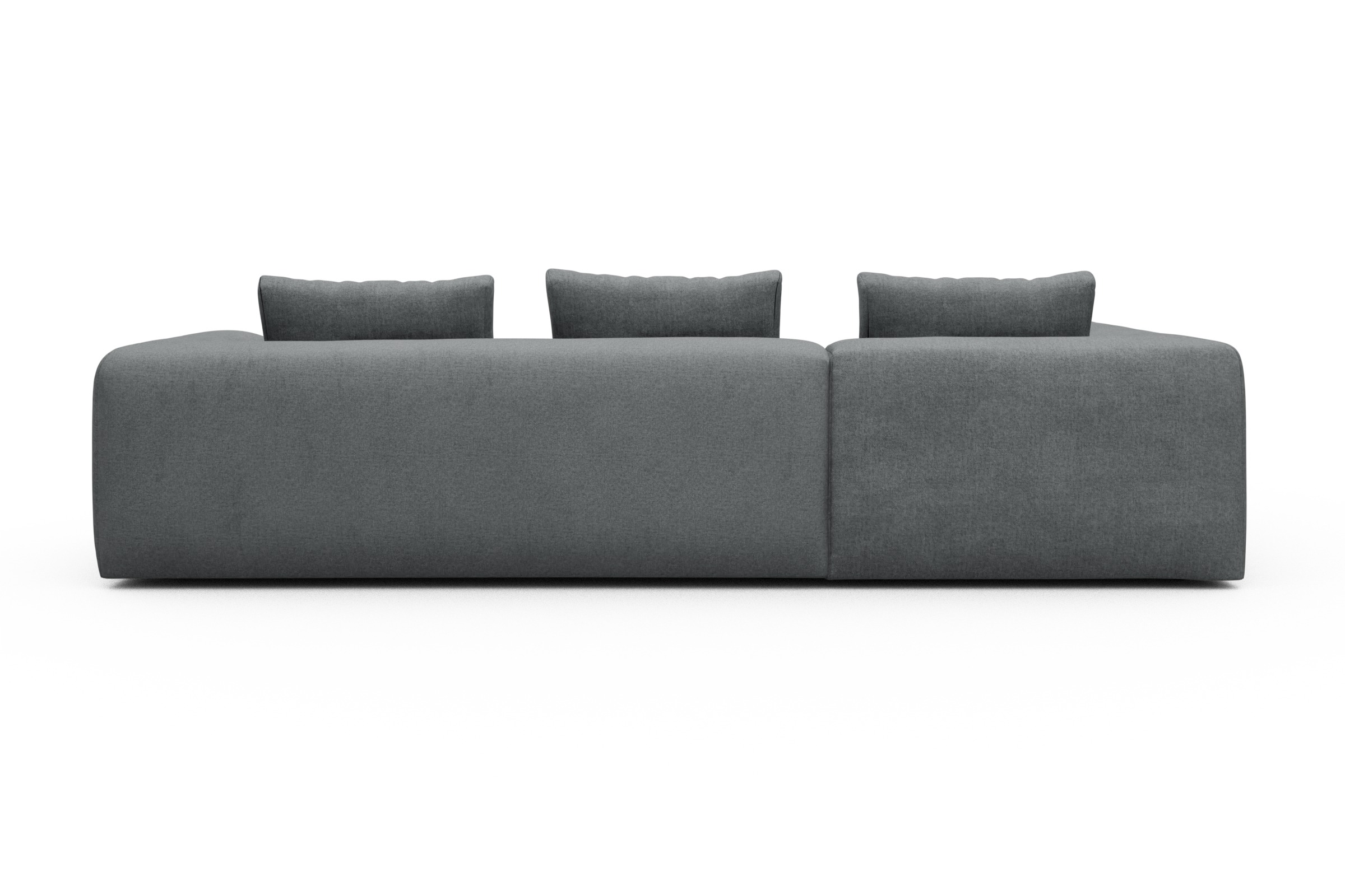 Ecksofa Fred Relax-Ecke links mit 2,5-Sitzer Casone-Gravel-Grey