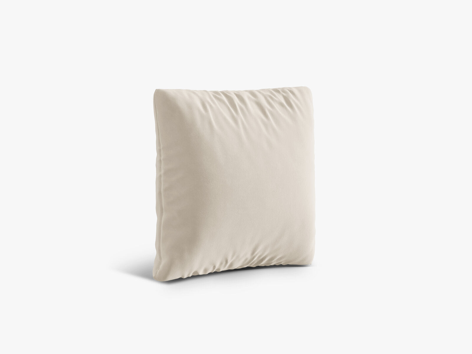 Micadoni Kissen Nuria Samt Beige 50x50x19