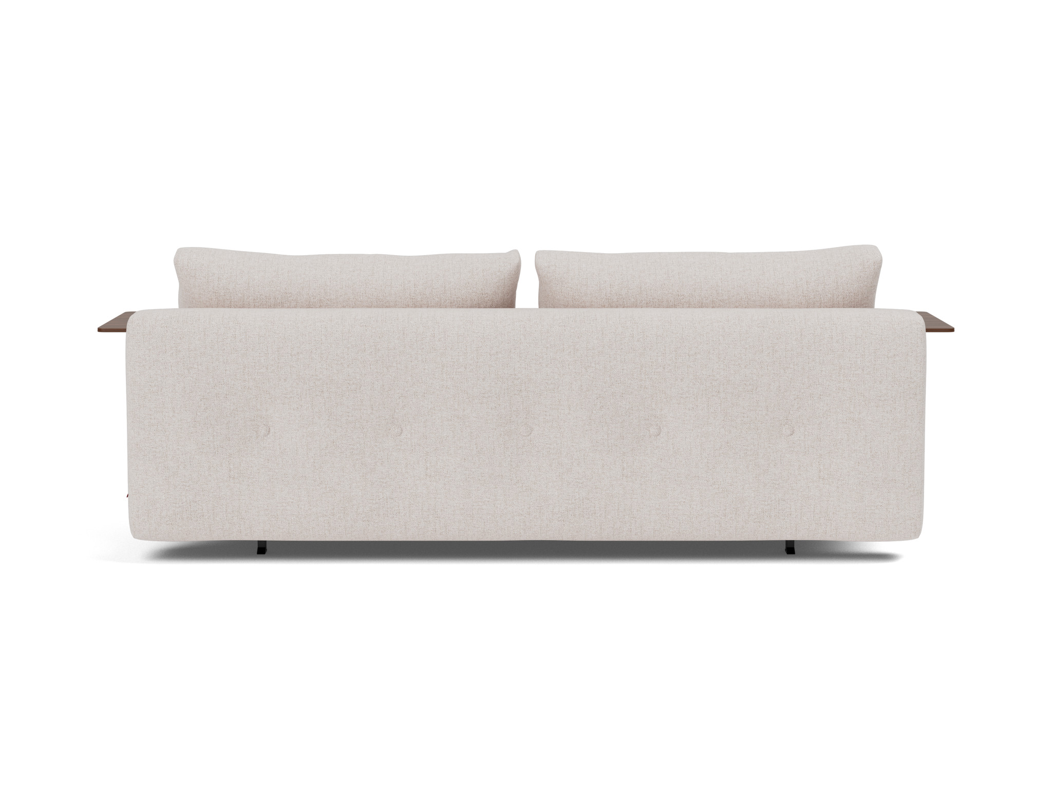 Schlafsofa Recast mit Armlehnen Strukturierter Stoff Weda 300-Weda-Sand