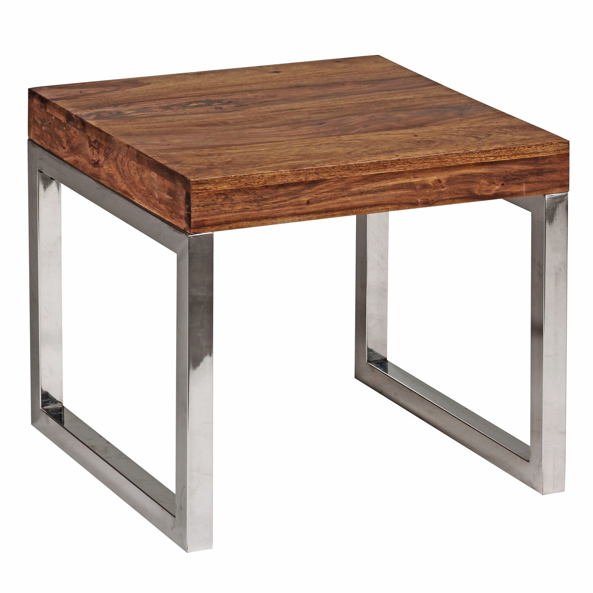 Beistelltisch Alta Sheesham Massivholz 45 × 45 × 40 cm