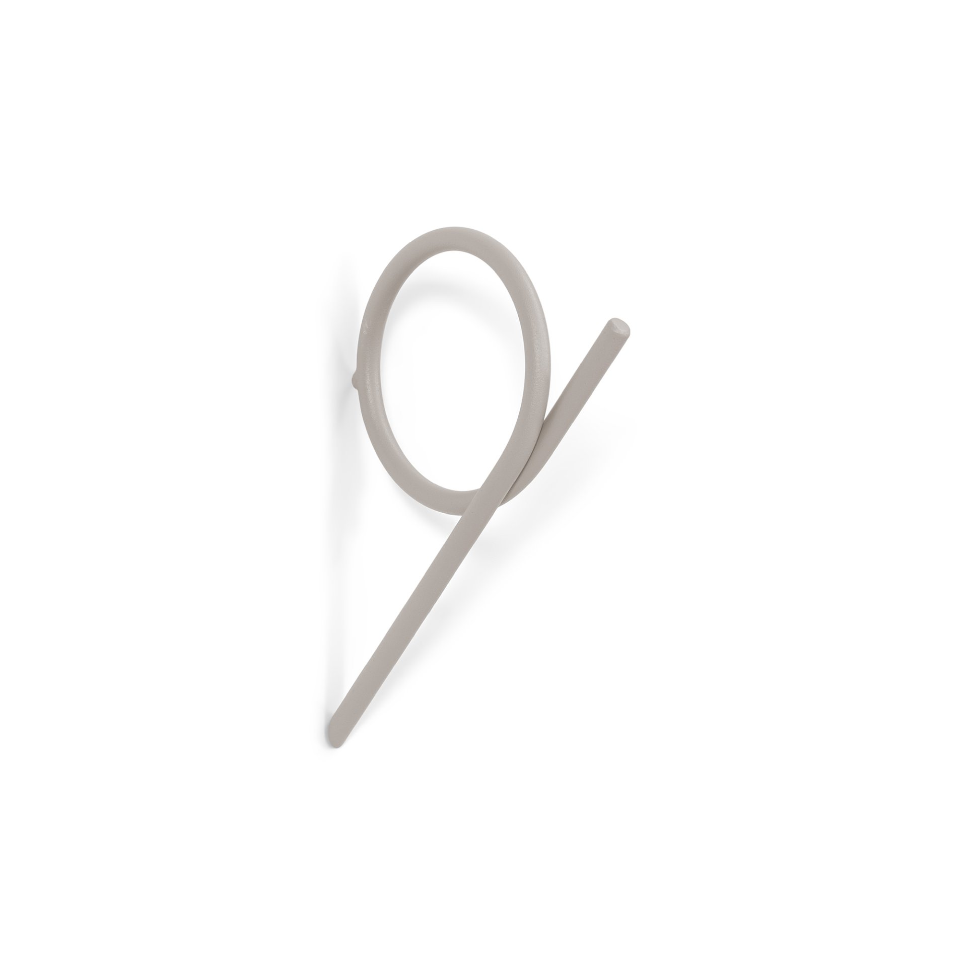 Spinder Design Wandhaken Tuba Small Silky Taupe