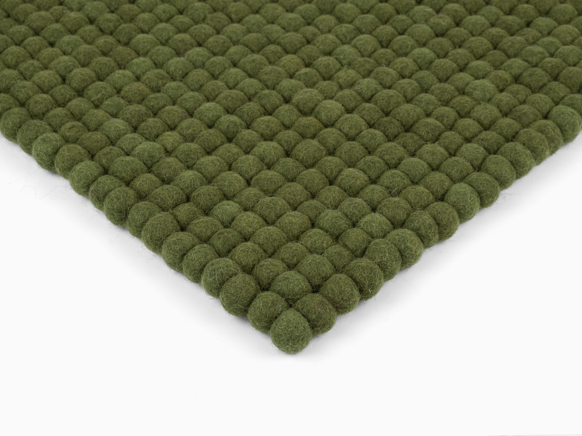 myfelt Jost Filzkugel-Sitzauflage Tannengrün 36 x 36 cm