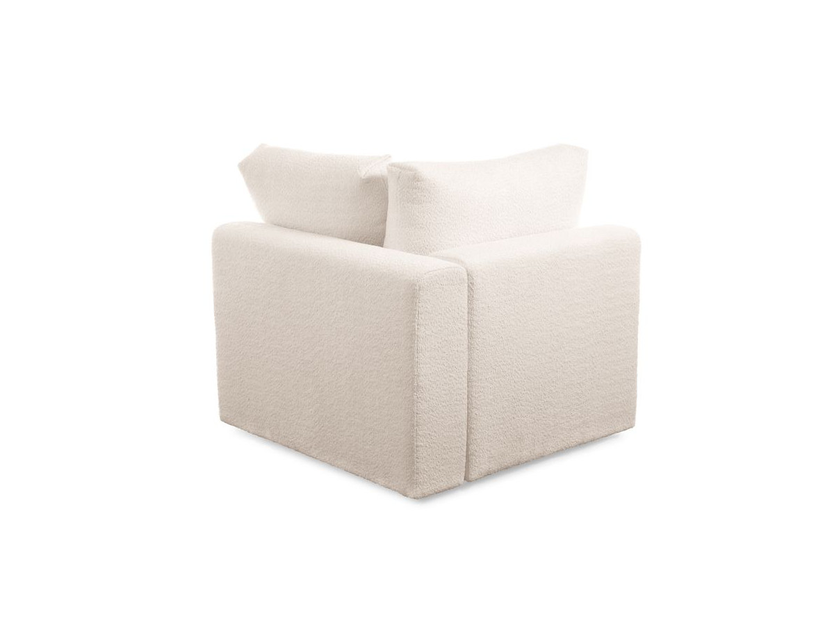 Bobochic Paris Eckmodul Bouclé-Stoff Beige