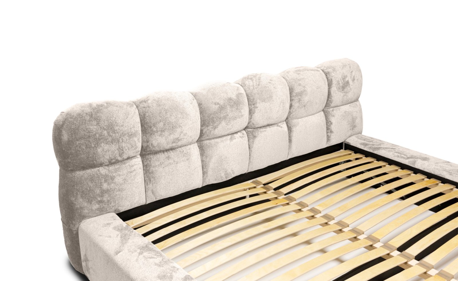 Polsterbett Vento-New Chenille 160x200 mit Holzrahmen Tender Way 01