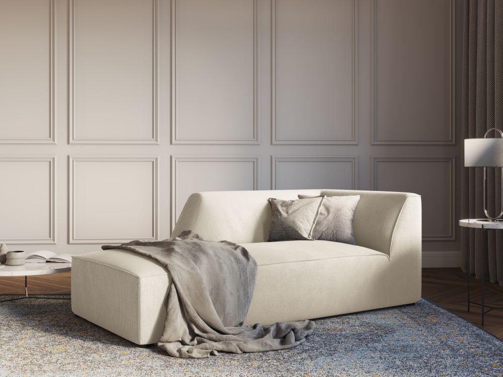 Cosmopolitan Design Chaiselongue Siena Kord Scala Helles Beige Links