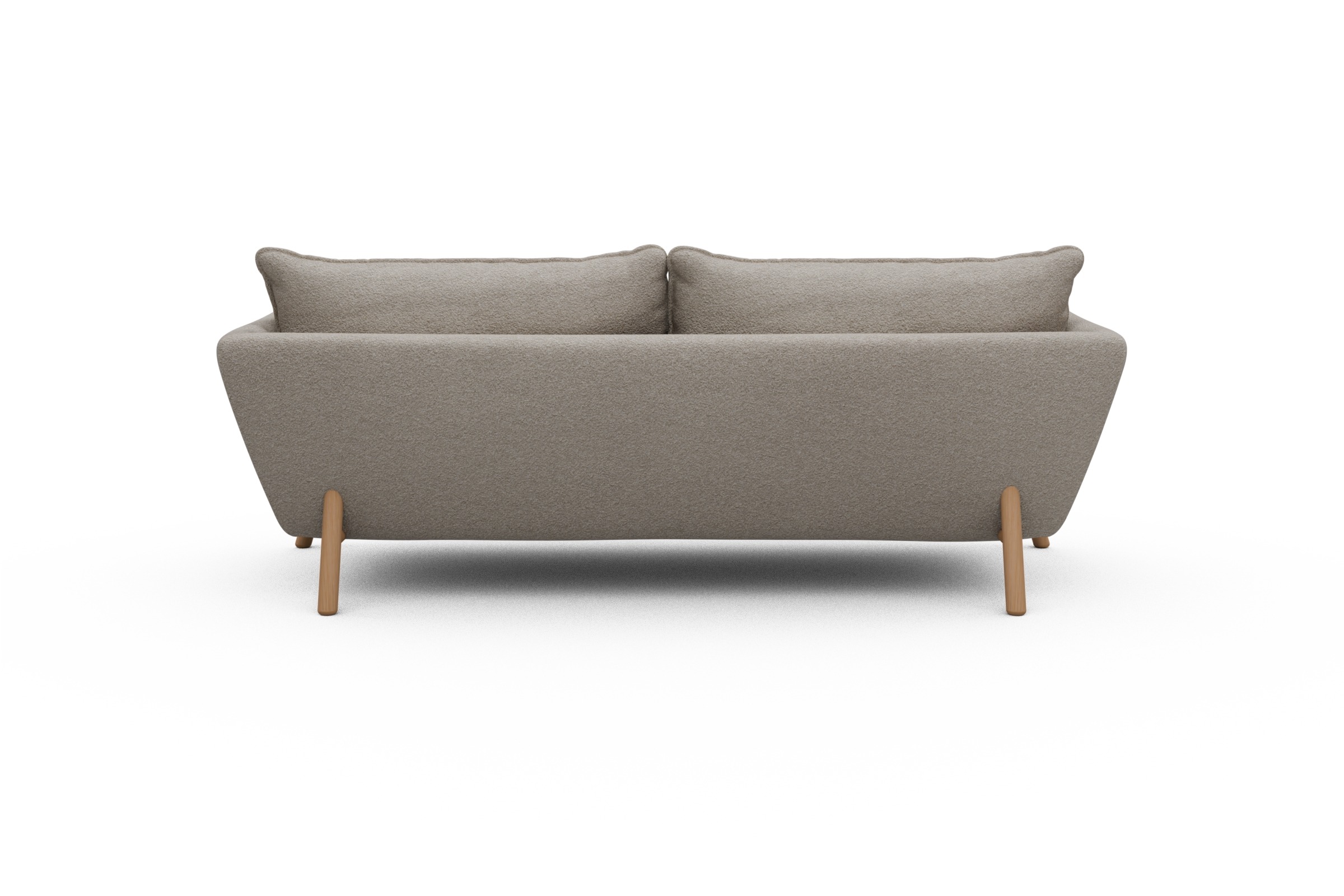 Sofa Emil PREMIUM 3-Sitzer Beinfarbe Eiche Natur Aivi-Lace-Beige