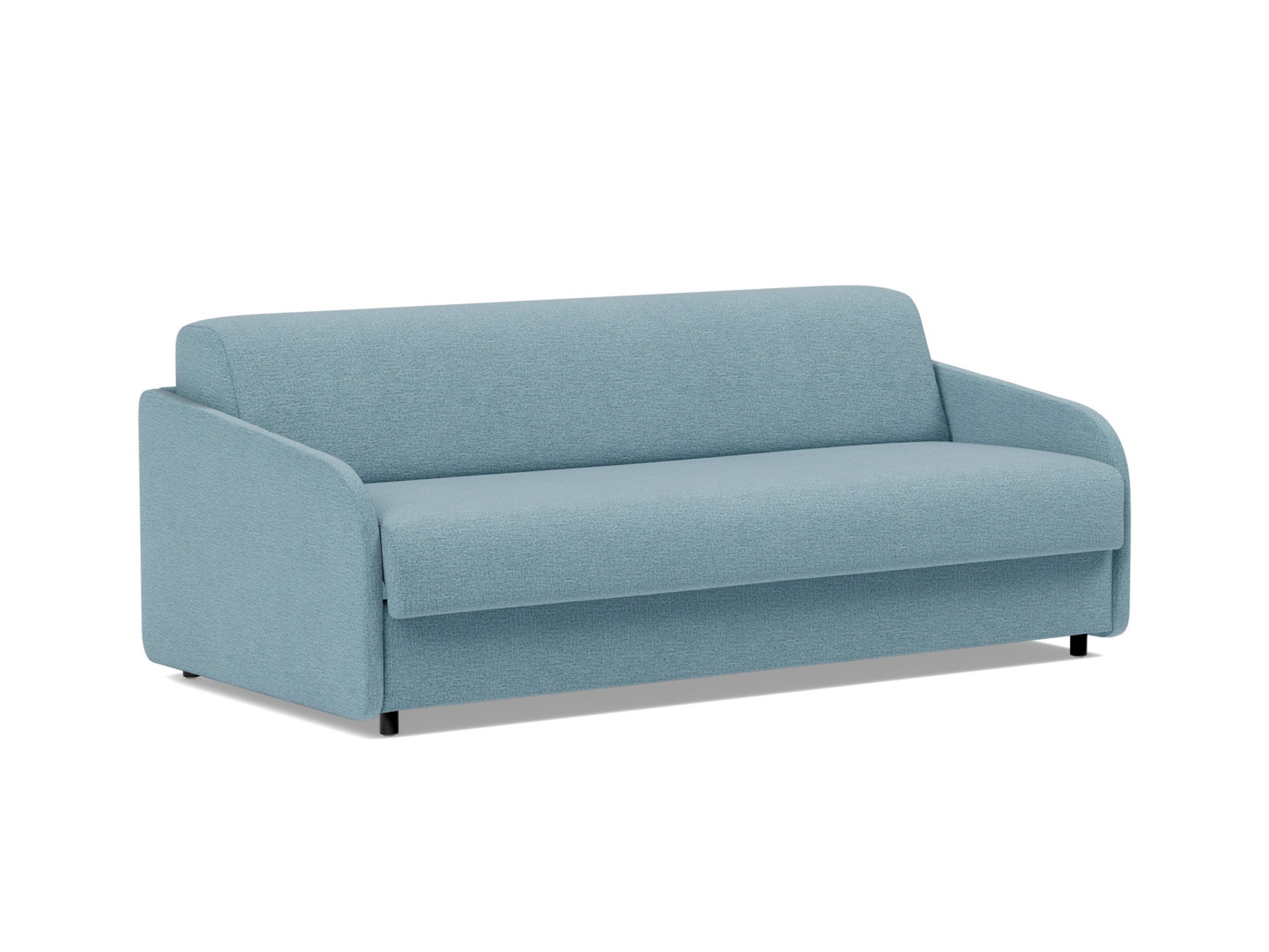 Schlafsofa Eivor mit Taschenfederkernmatratze 160 Flachgewebe Mixed Dance 525-Light-Blue