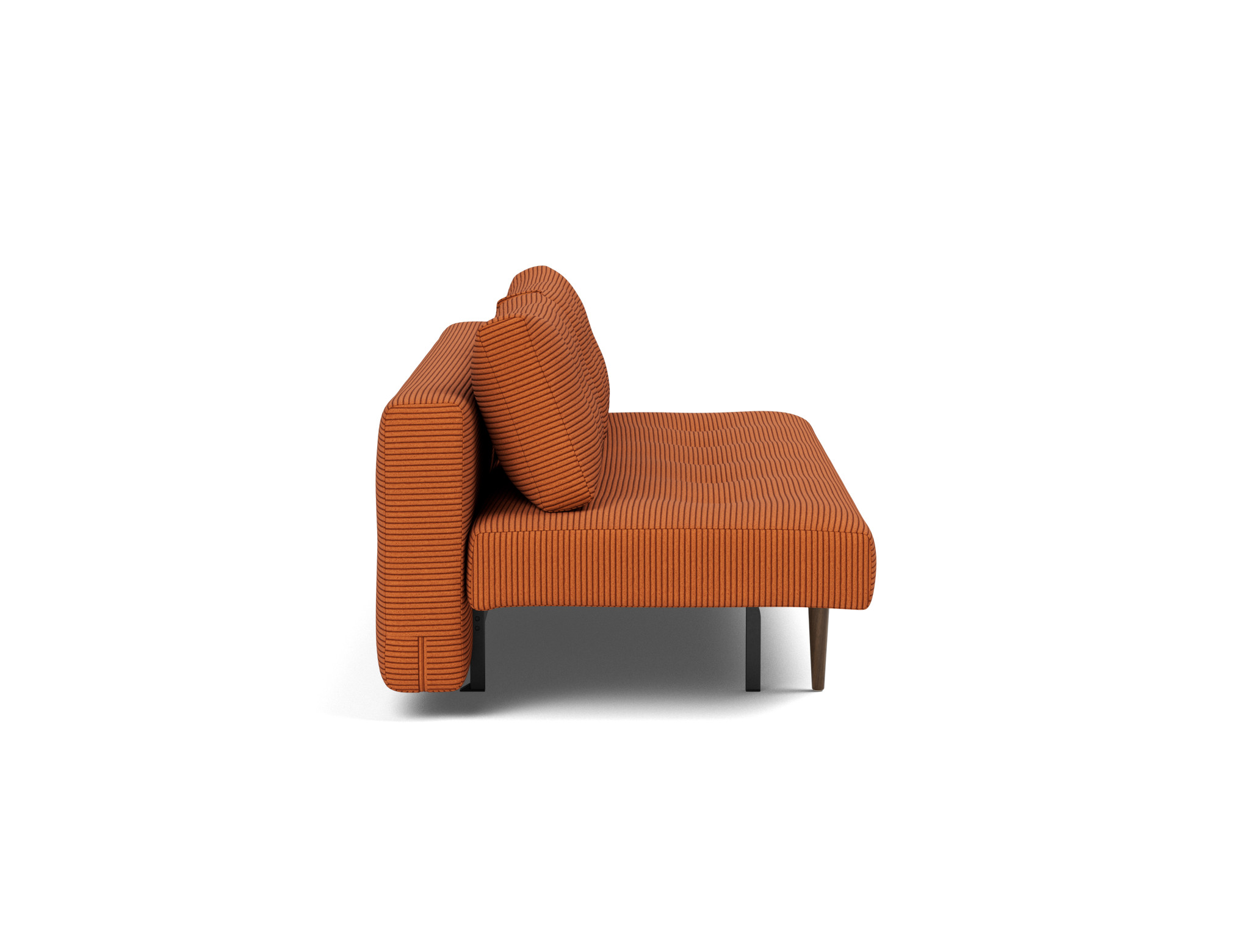 Schlafsofa Recast Kord Corduroy 595-Burnt-Orange