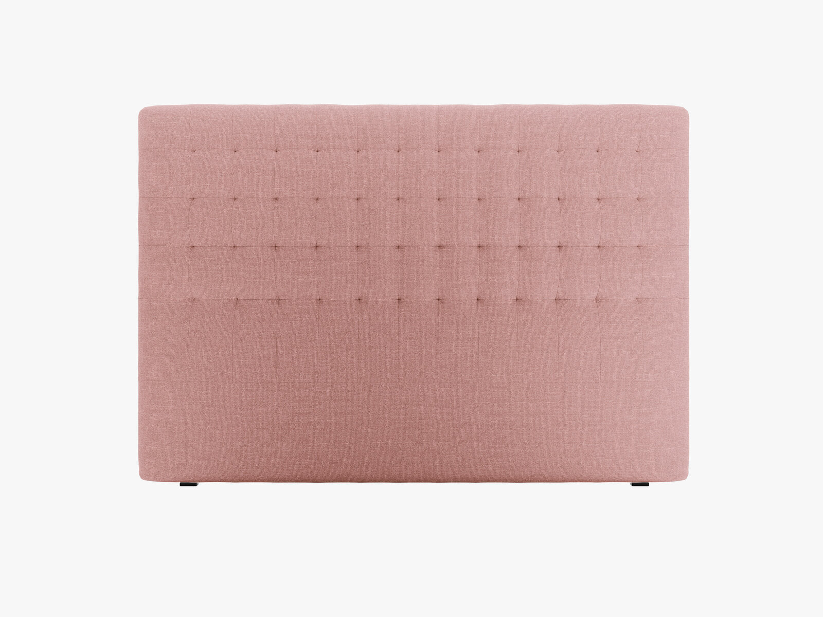 Micadoni Nova Samtiger Kopfteil 120 cm (H 120 cm) Strukturierter Stoff Liberty Rosa 180x120