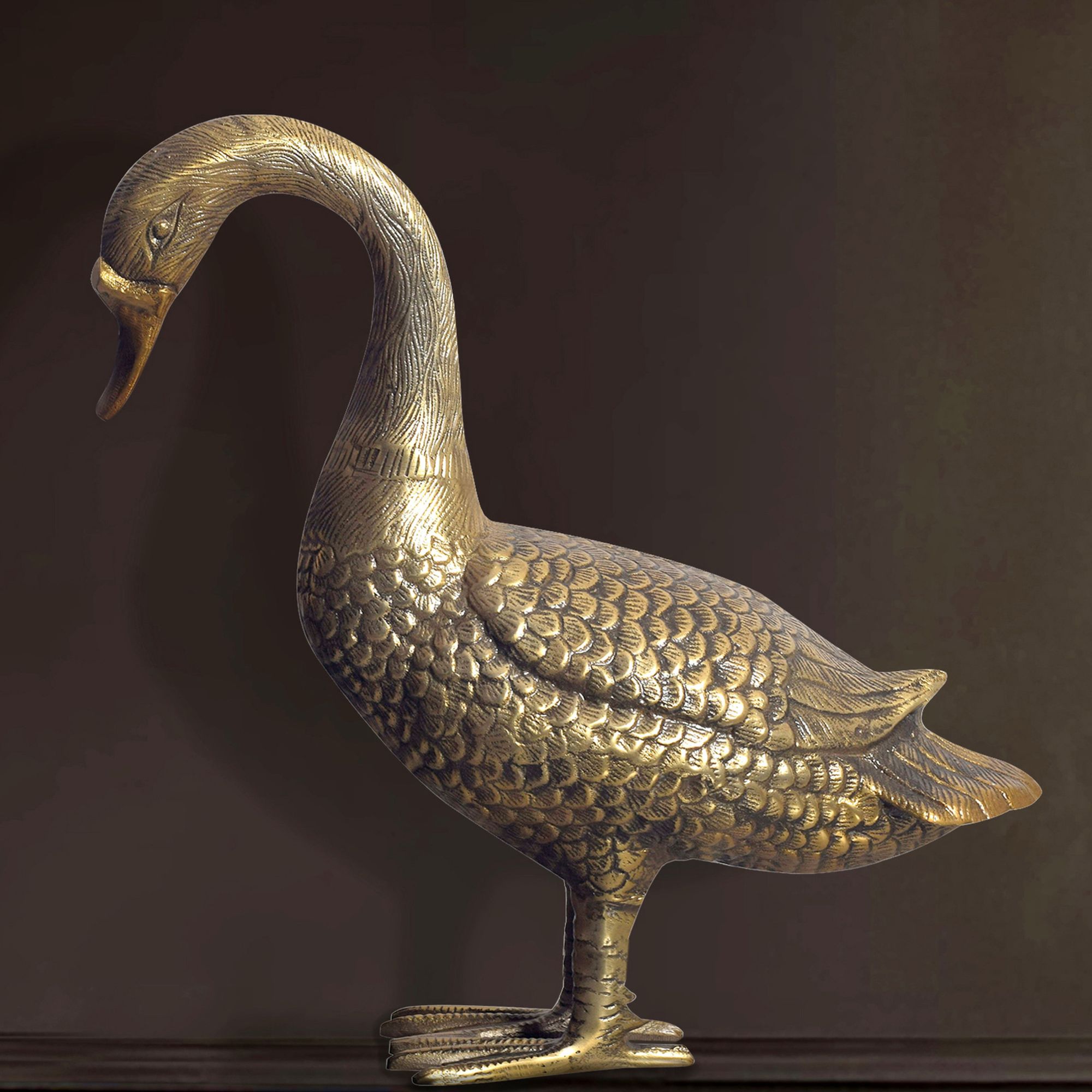Dekofigur Innset Aluminium Gold 46 × 19 × 42 cm