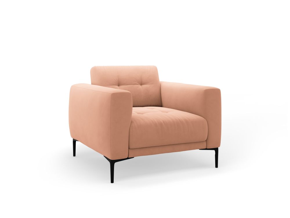 Cosmopolitan Design Sessel Lazio Samt Salvador Rosa