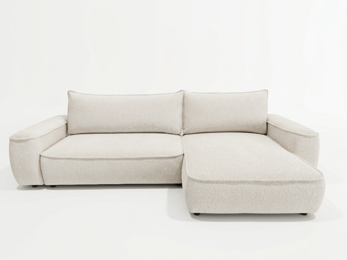 Bobochic Honore Ecksofa mit Schlaffunktion und Bettkasten