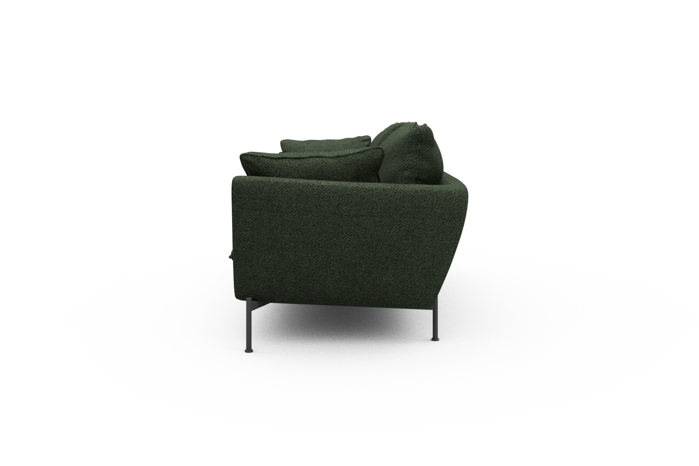 Sofa Anton PREMIUM 3-Sitzer Vanora-Deep-Green