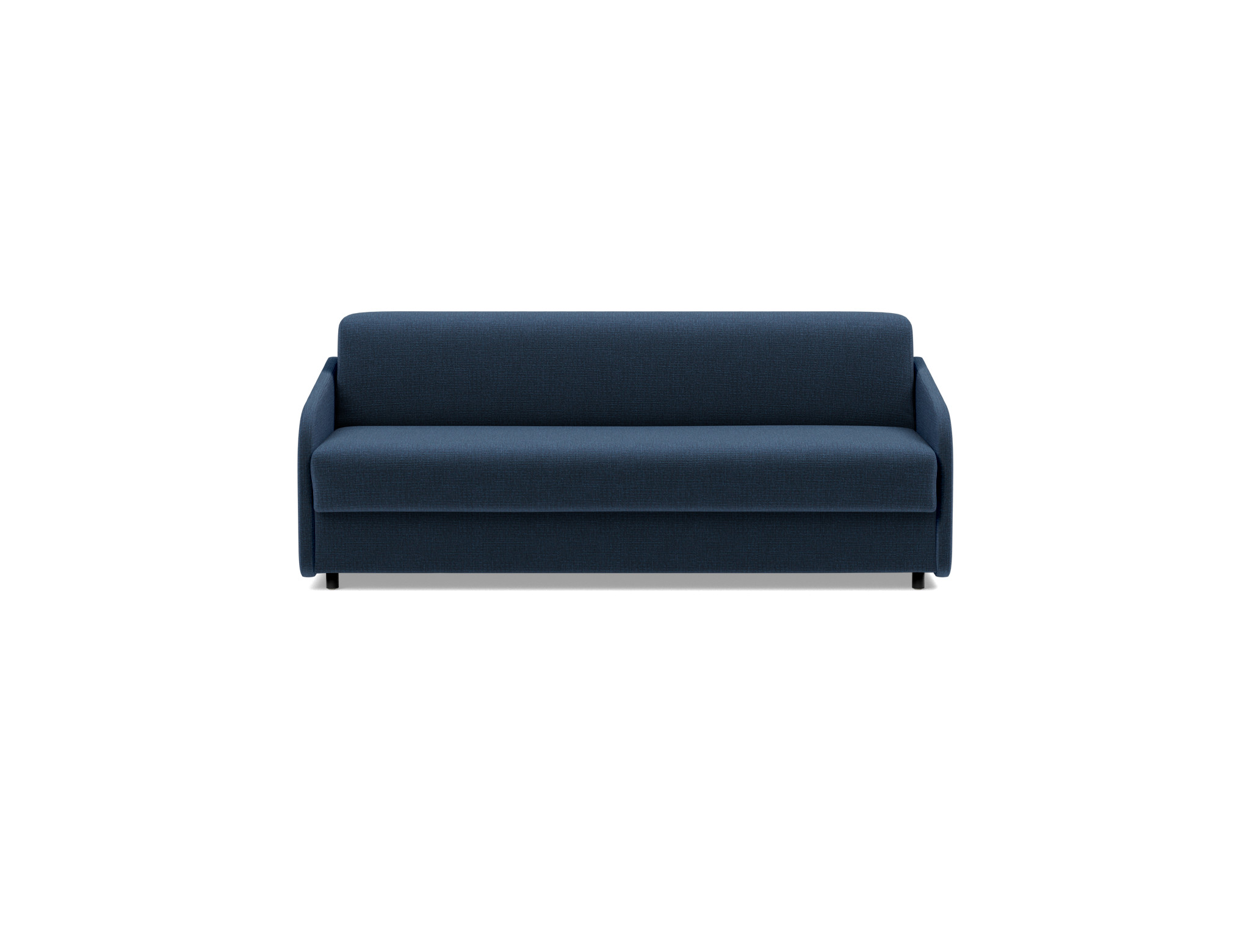 Schlafsofa Eivor mit Taschenfederkernmatratze 160 Chenille Esina 414-Indigo-Blue