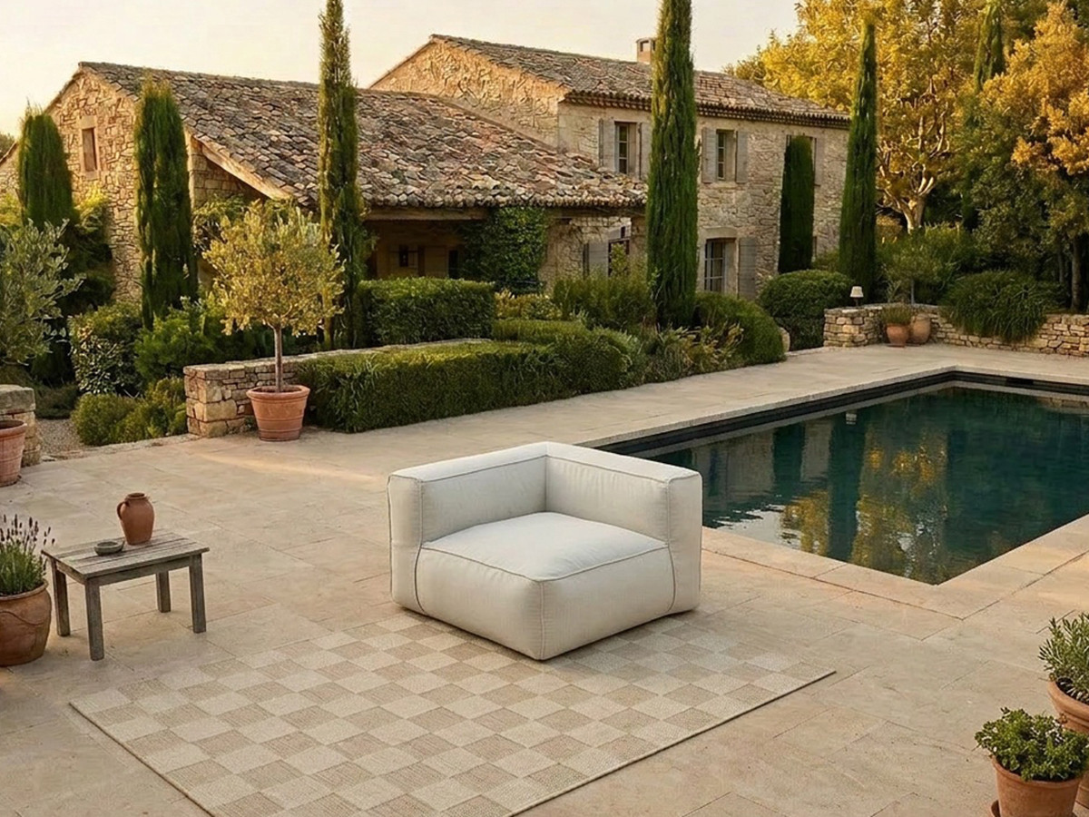 Bobochic Giulia Eckmodul Stoff Beige