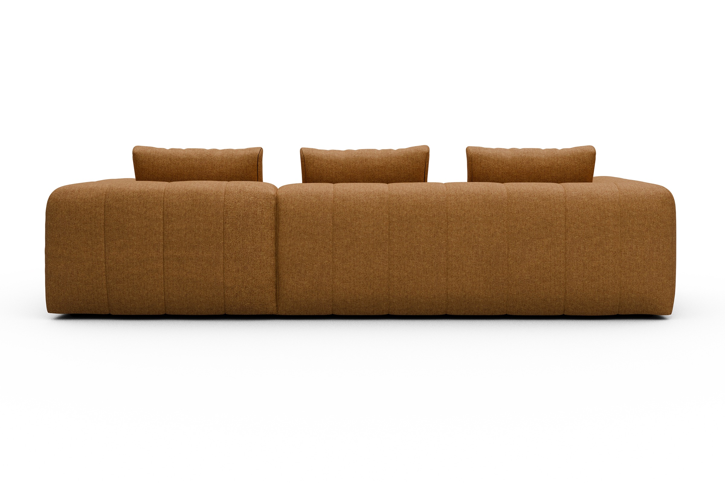 Ecksofa Hugo 2,5-Sitzer Armlehne links mit Chaiselongue Sama-Cur