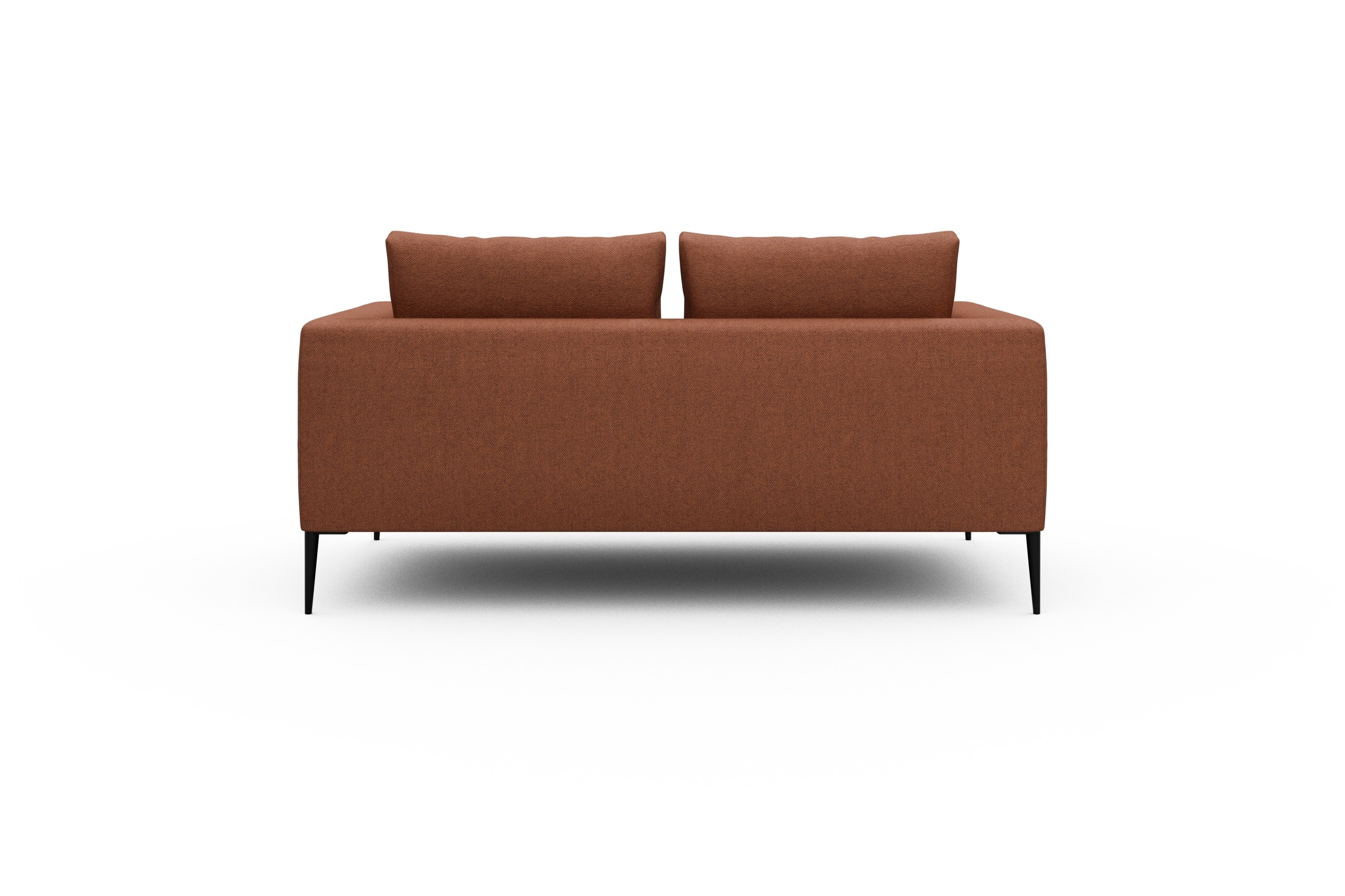 Sofa Paul 2-Sitzer Weda-Rust
