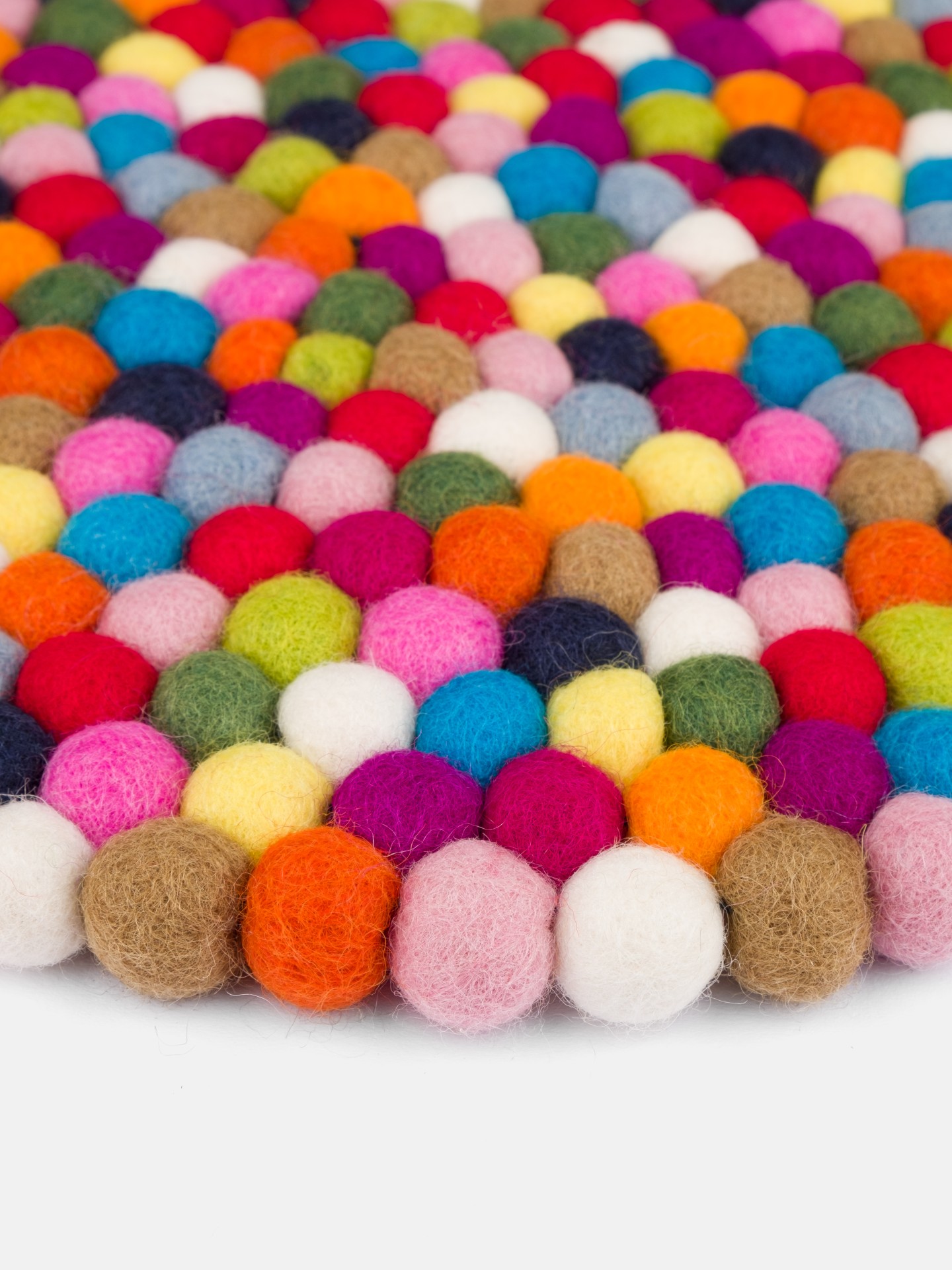 myfelt Lotte - Filzkugel Sitzauflage rund