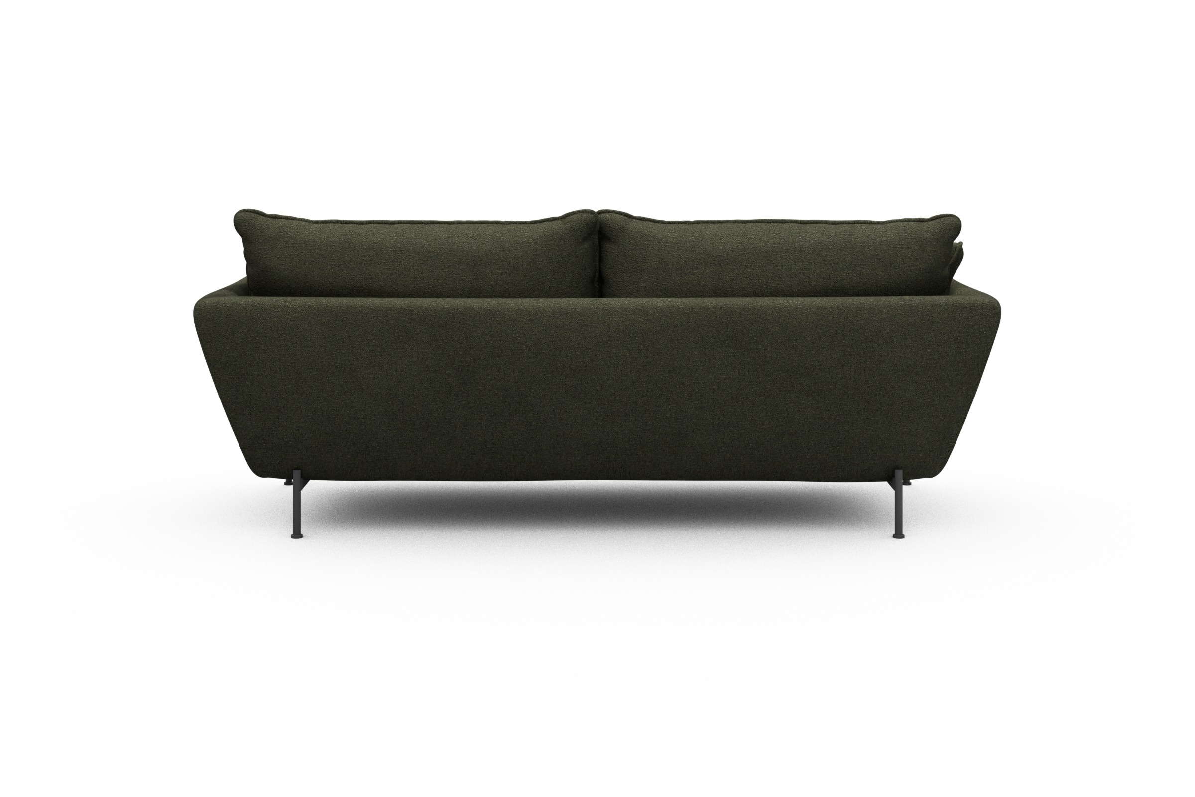 Sofa Anton PREMIUM 3-Sitzer Boucle-Forest-Green