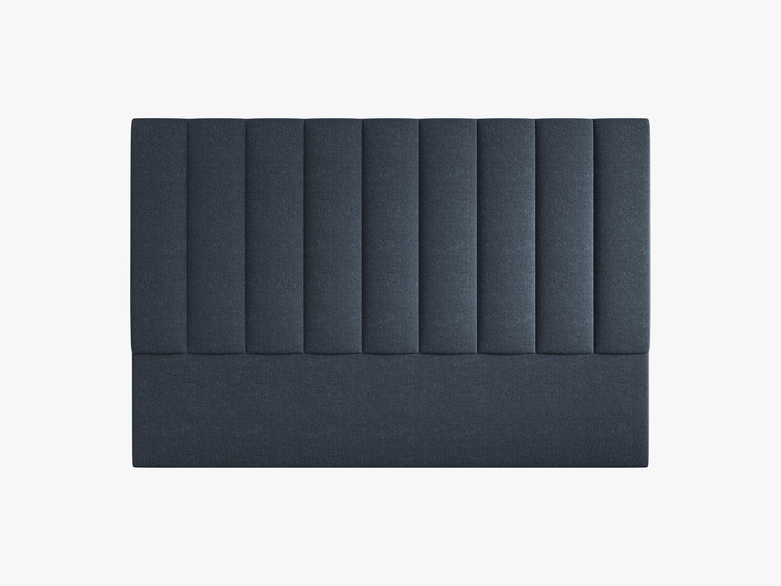 Micadoni Marl Polster-Kopfteil Chenille Eden Marineblau 180x120