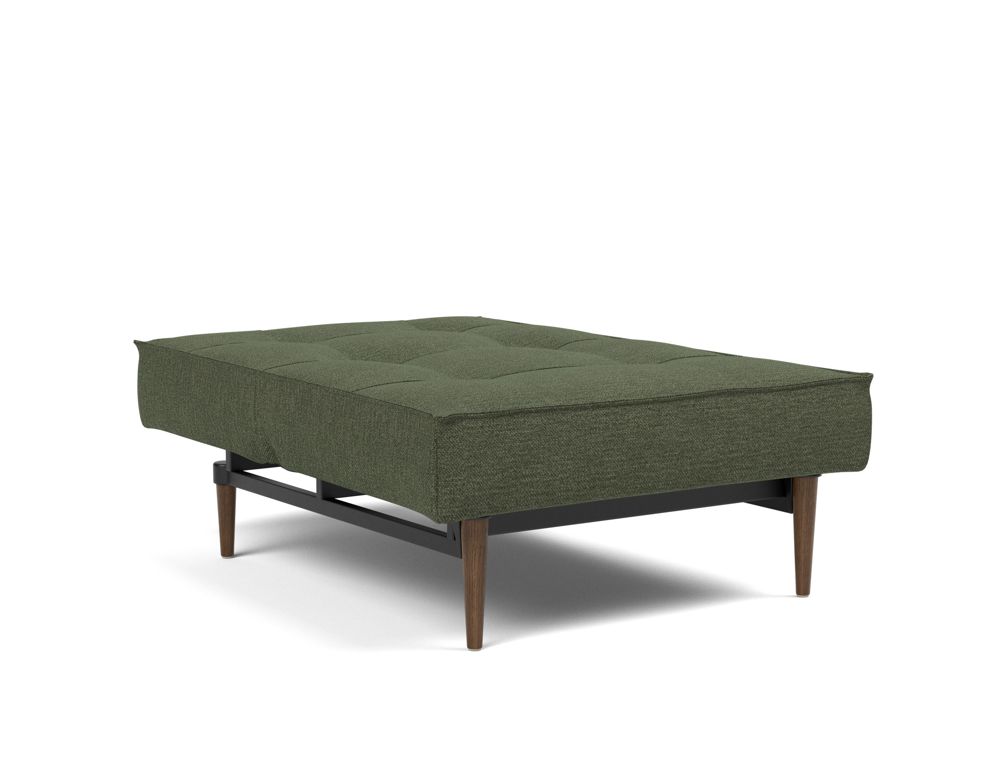 Sessel Splitback Strukturierter Stoff Taura 353-Forest Beine Styletto Eiche dunkel