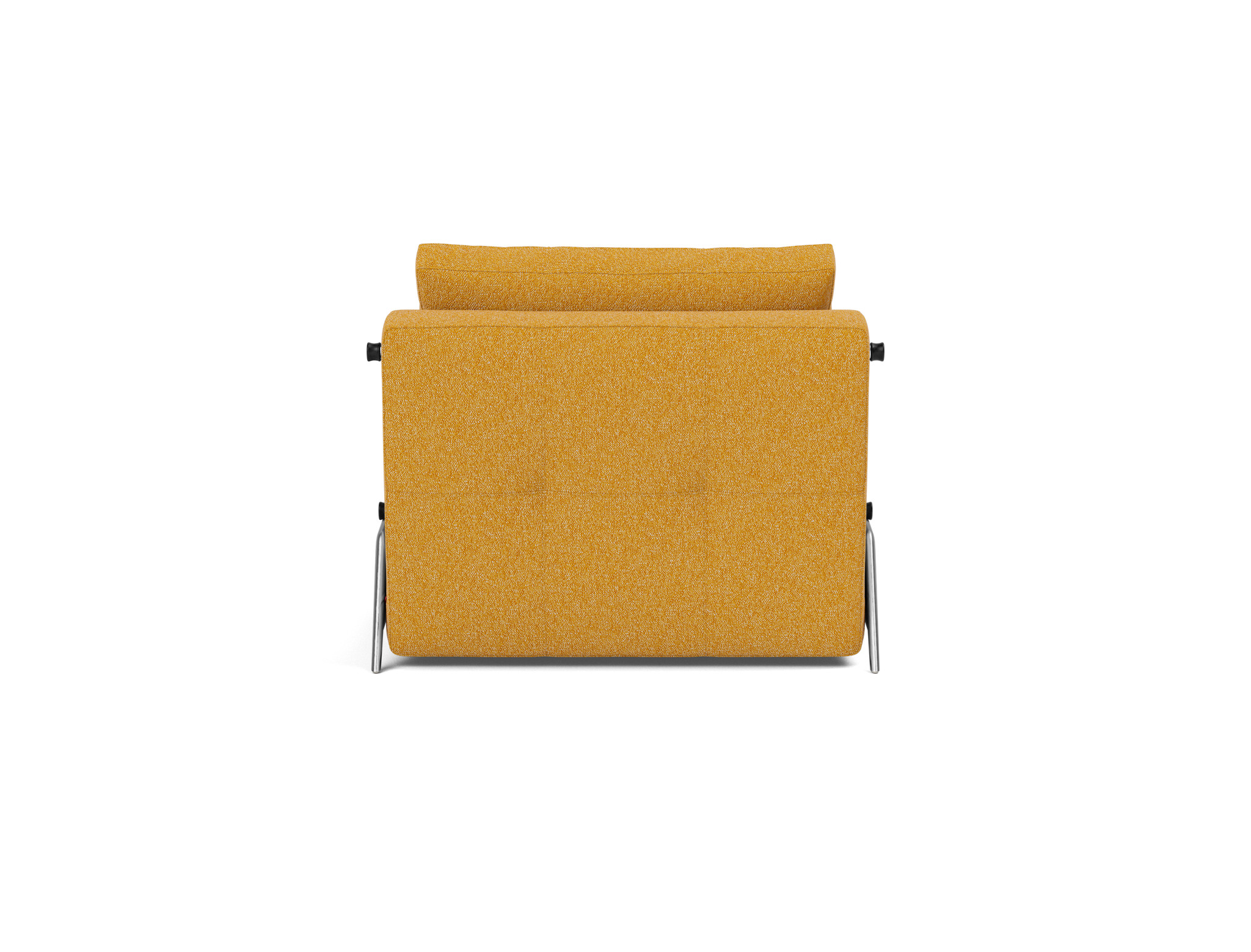 Schlafsessel Cubed 90 Boucle Skandi 536-Ochre Beine Aluminium