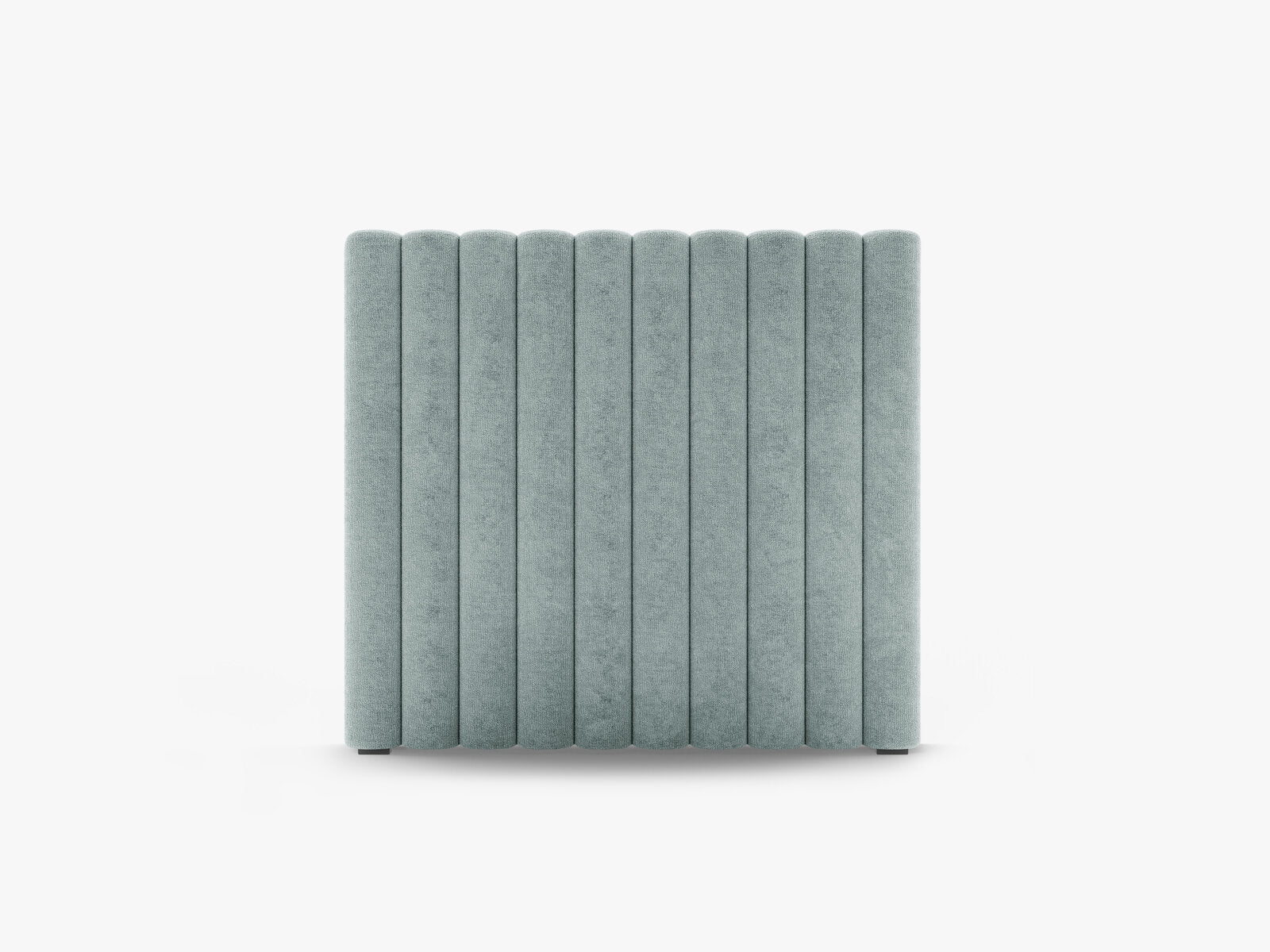 Micadoni Mistero Samtiger Kopfteil 80 cm Chenille Perfect Harmony Hellblau 100x95