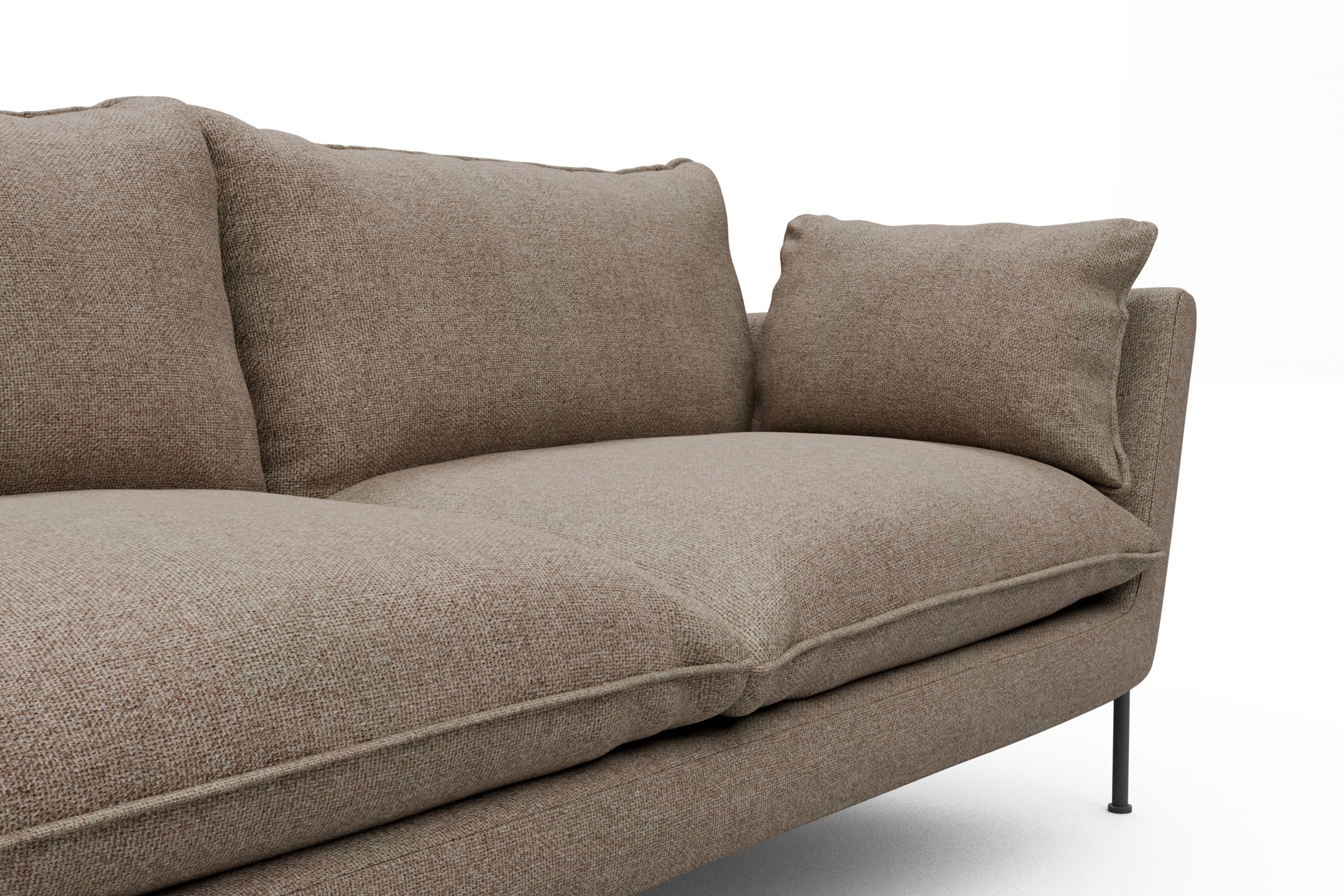Sofa Anton PREMIUM 3-Sitzer Sama-Antelope