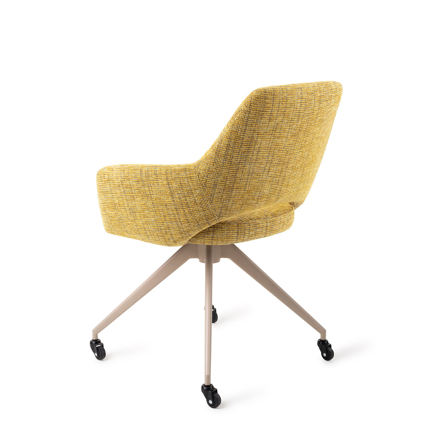Jesper Home Esszimmerstuhl Yanai Lemon Lines Glide Beige