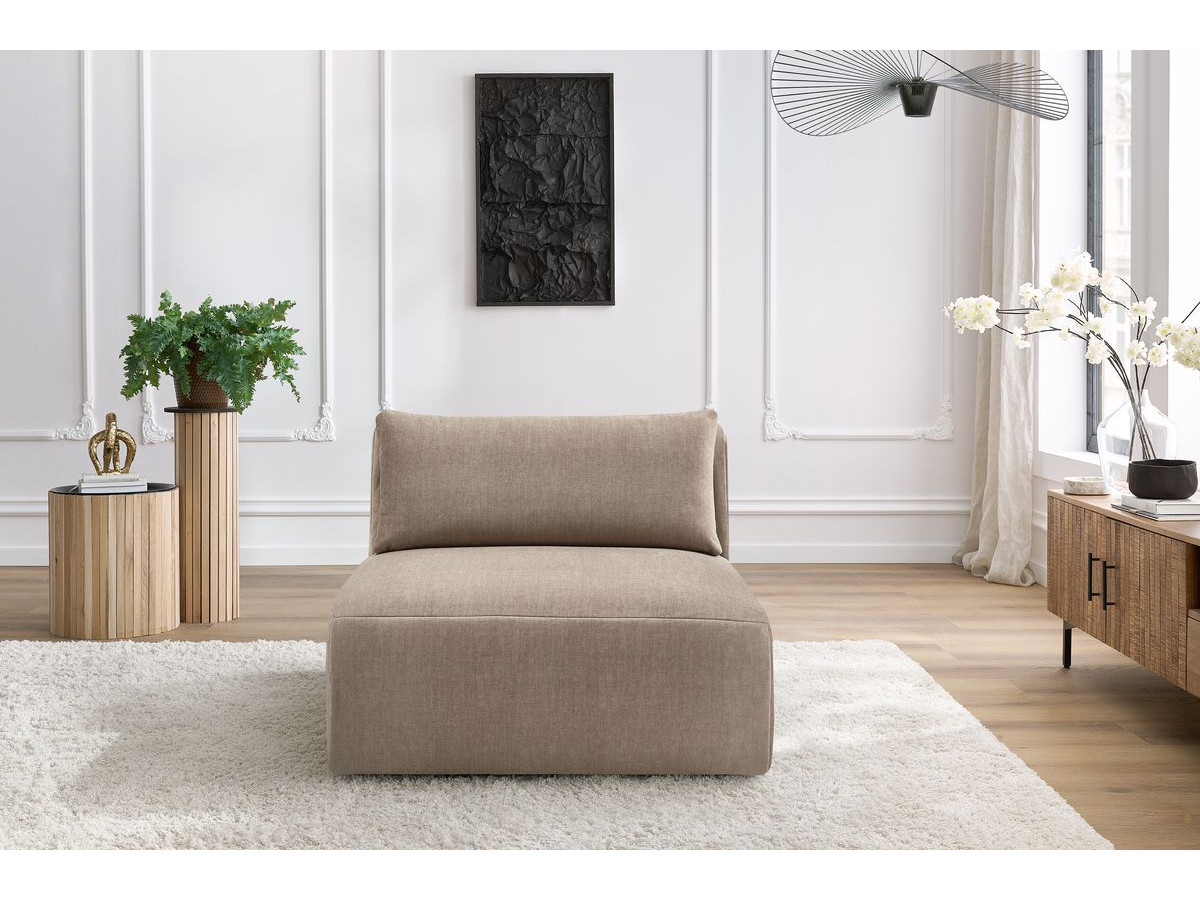 Bobochic Jeanne Sofamodul 1-Sitzer Samt Taupe