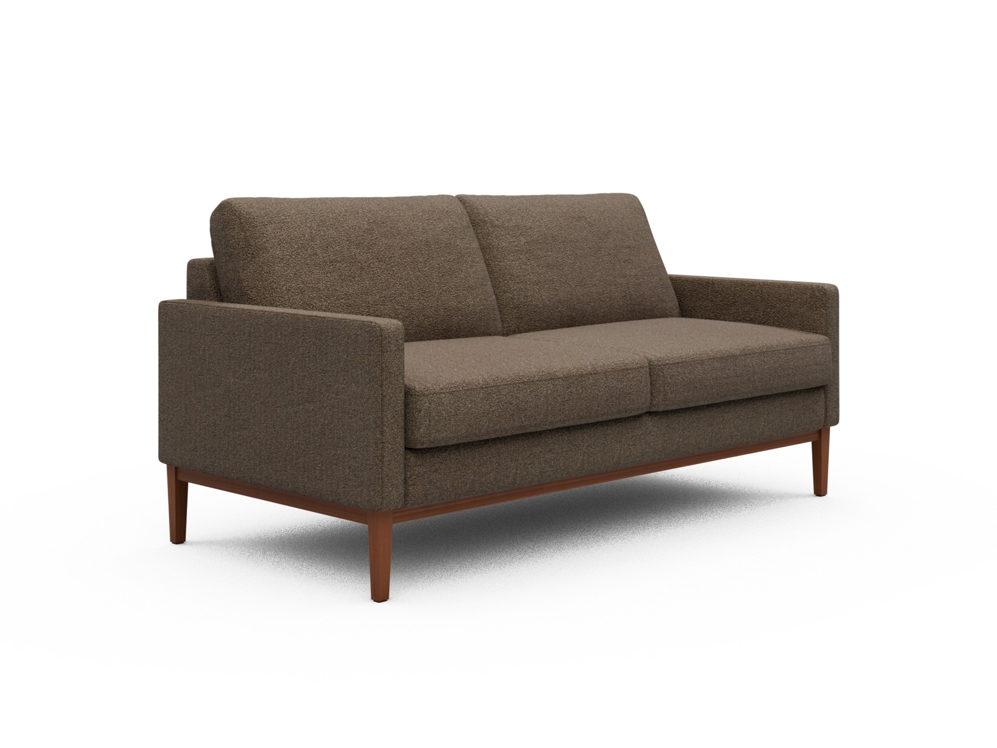 Skandi Home Sofa Bodo 2,5-Sitzer Aivi-Khaki-Brown moebelfaktor