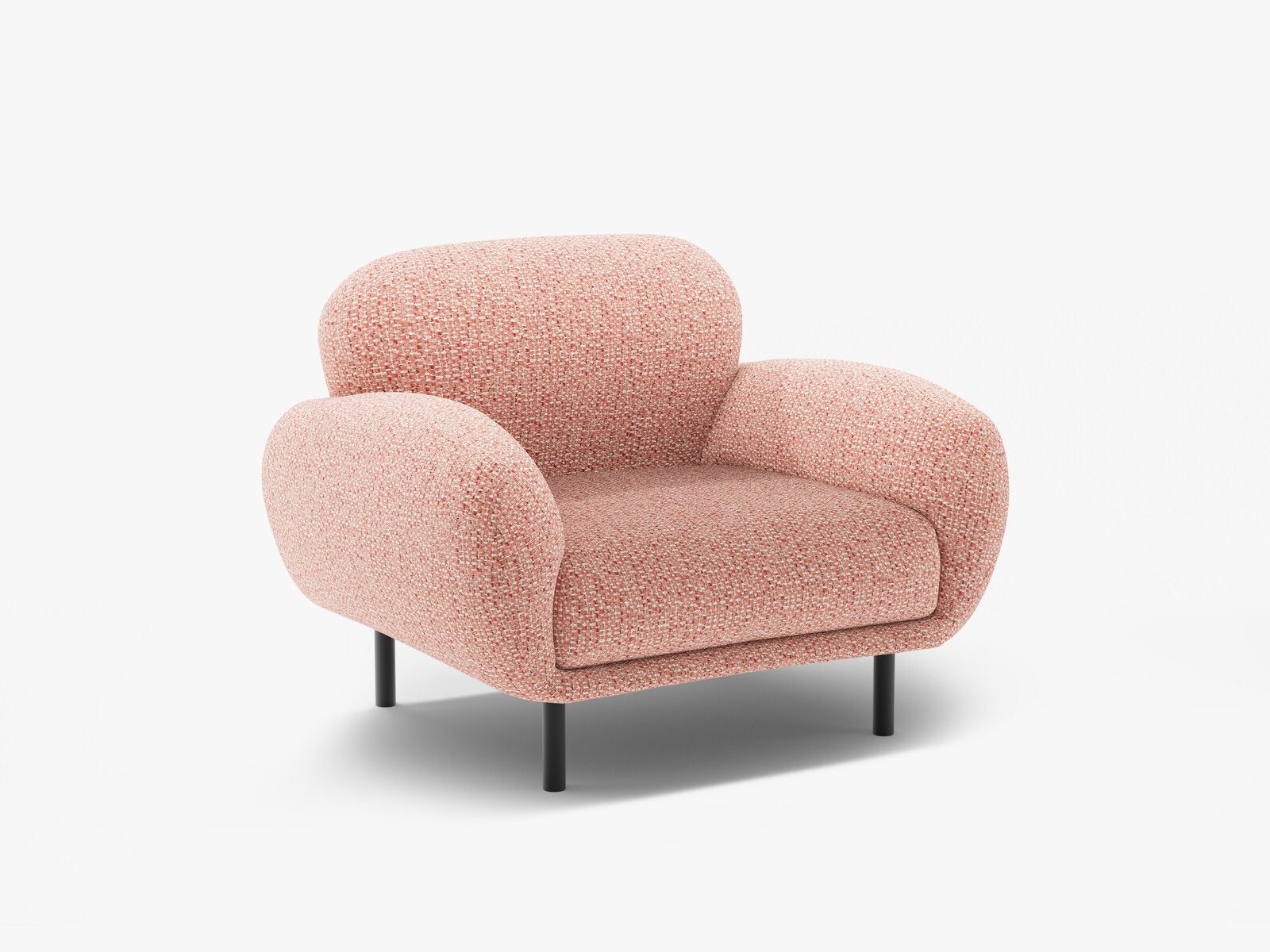 Micadoni Sessel Poppy Chenille Silencio Rosa