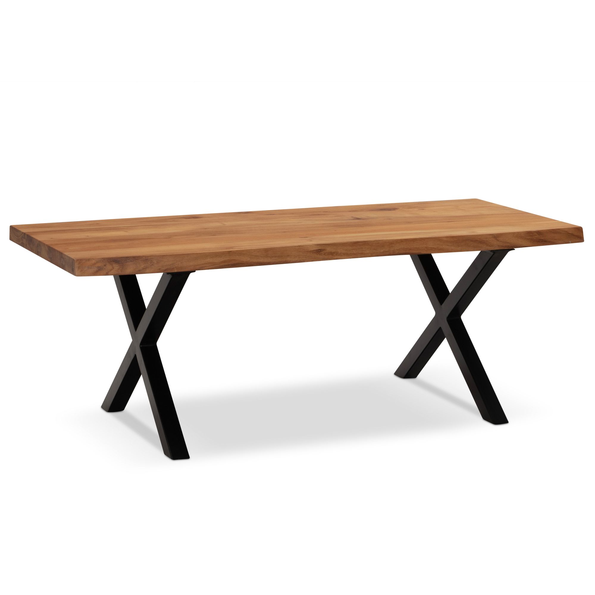 Couchtisch Lovund Akazie Massivholz 120 × 60 × 46 cm