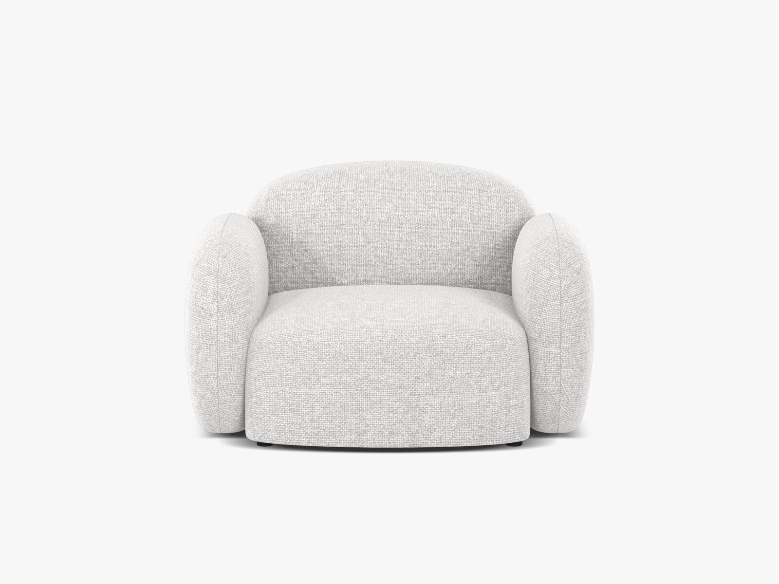 Micadoni Sessel Blair Chenille Eden Silber
