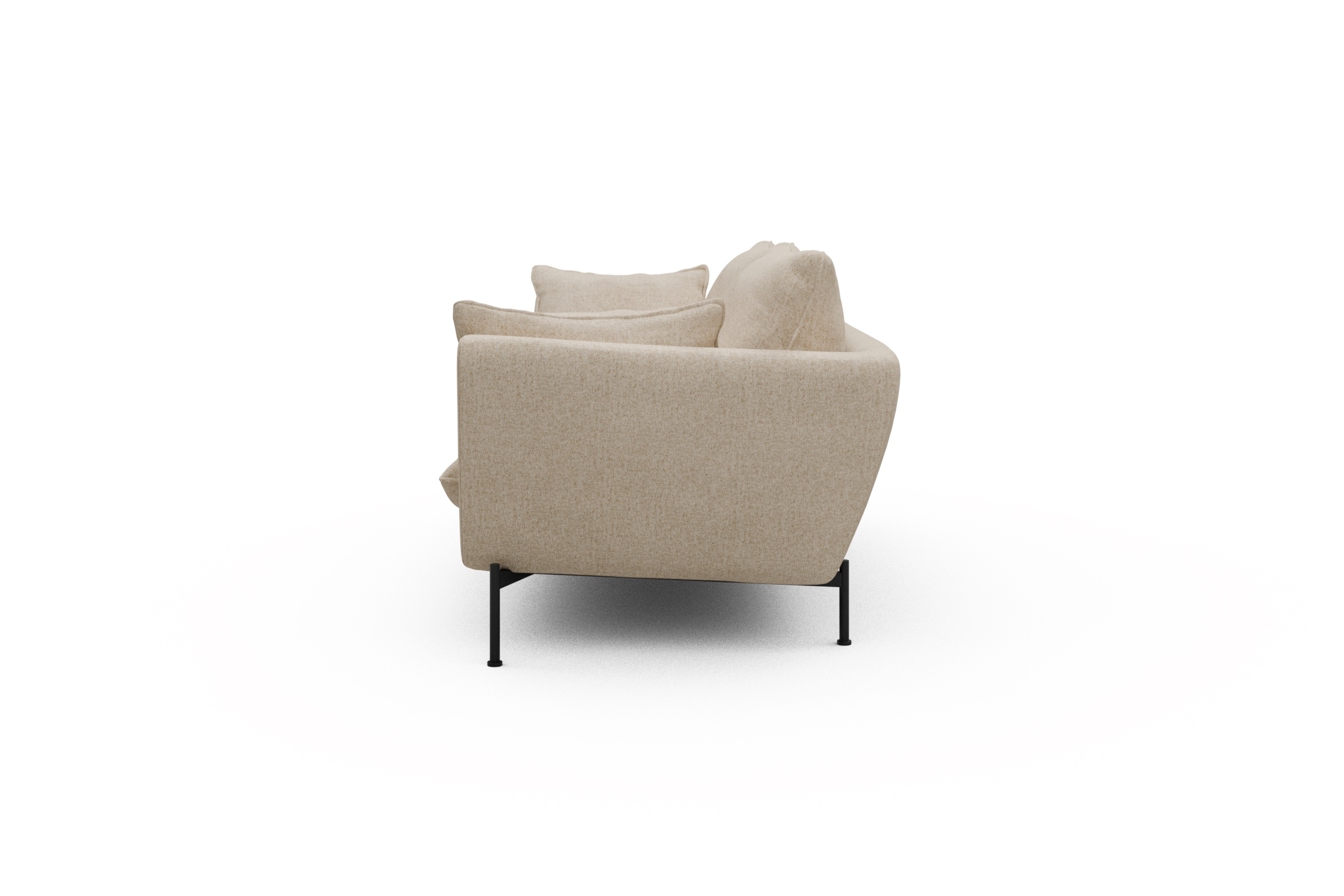Sofa Anton 2-Sitzer Casone-Natural-Beige