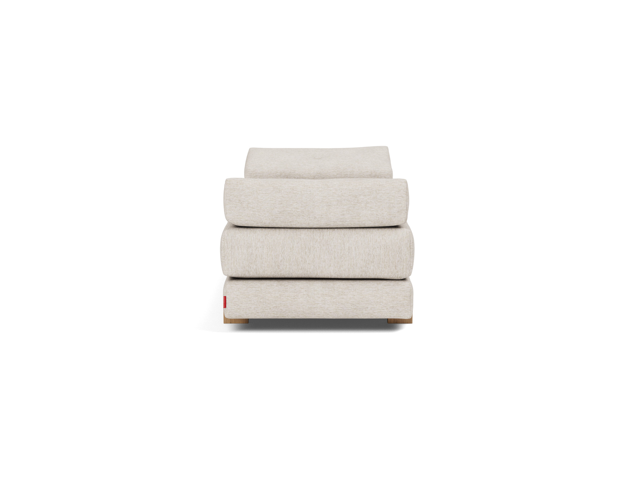 Tagesbett Sigmund Chenille Yuveno 470-Natural Beine Drip Eiche