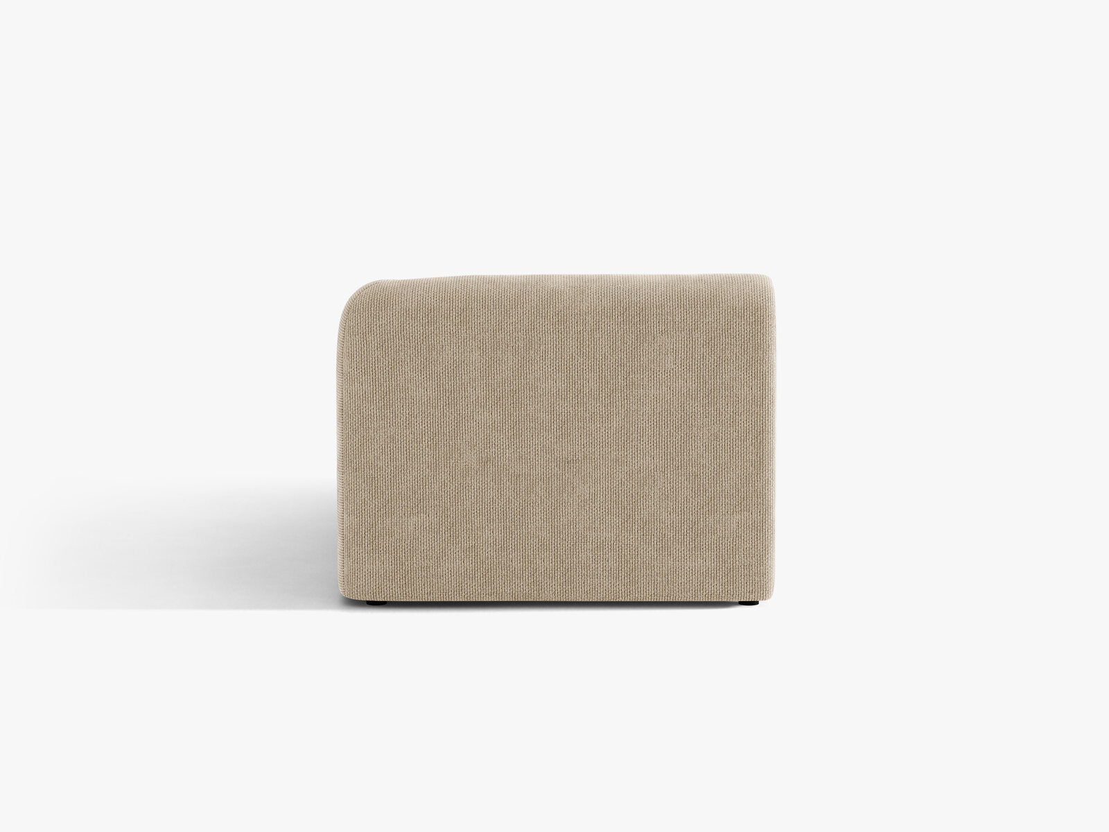 Micadoni Modul Miley 2-Sitzer Rechts Chenille Eden Beige