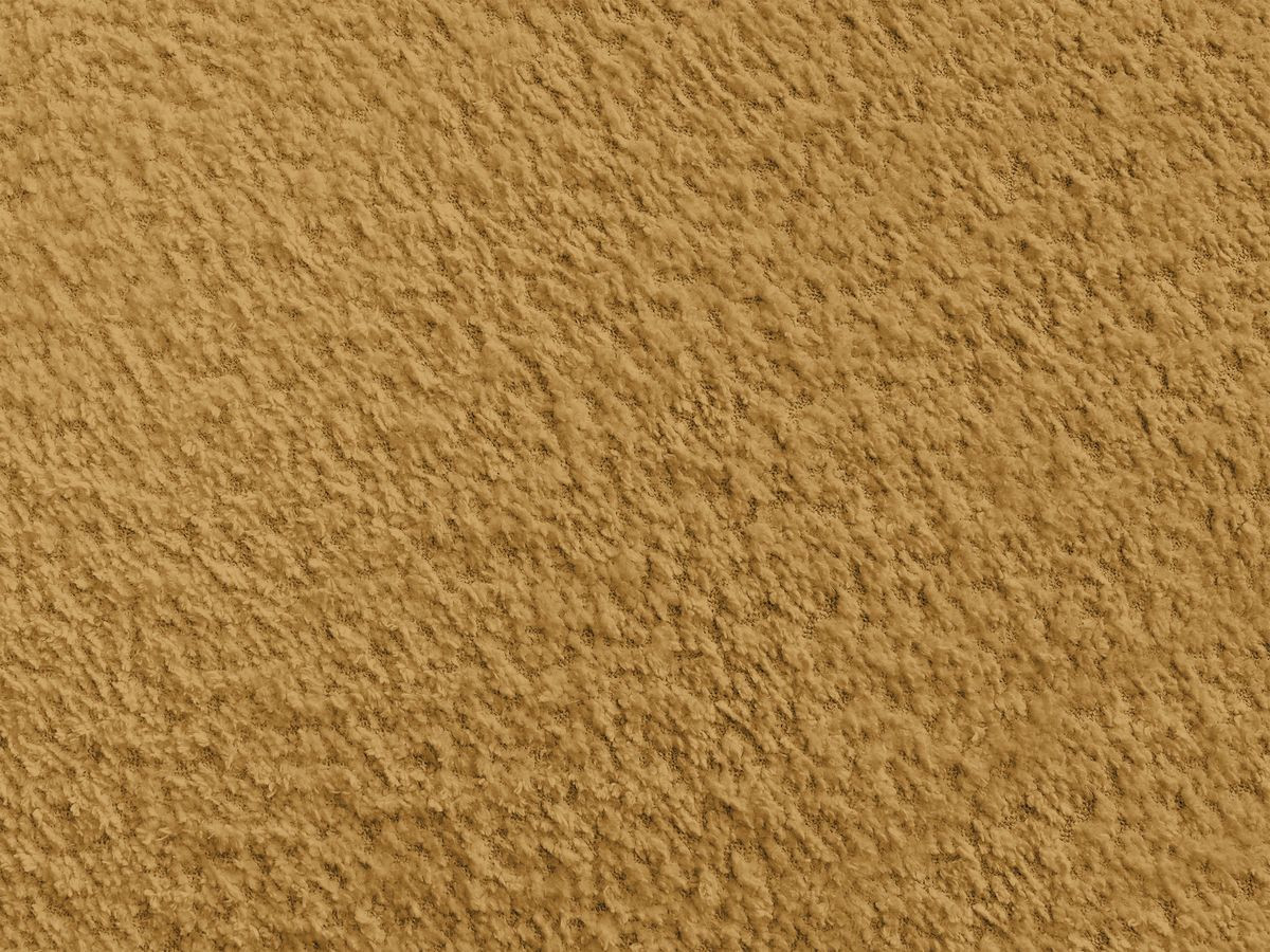 Bobochic Denali Bettbank 146 × 56 cm Bouclé-Stoff Gelb